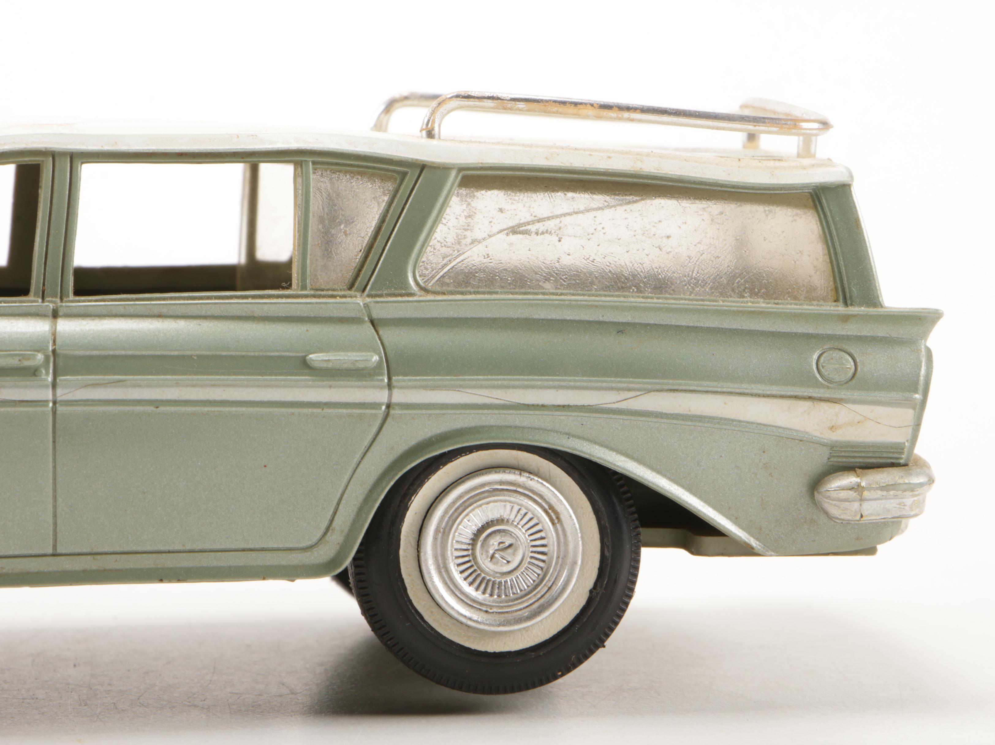 Jo-Han AMC Rambler Station Wagon Plastic Promotional Model Car, 1960
