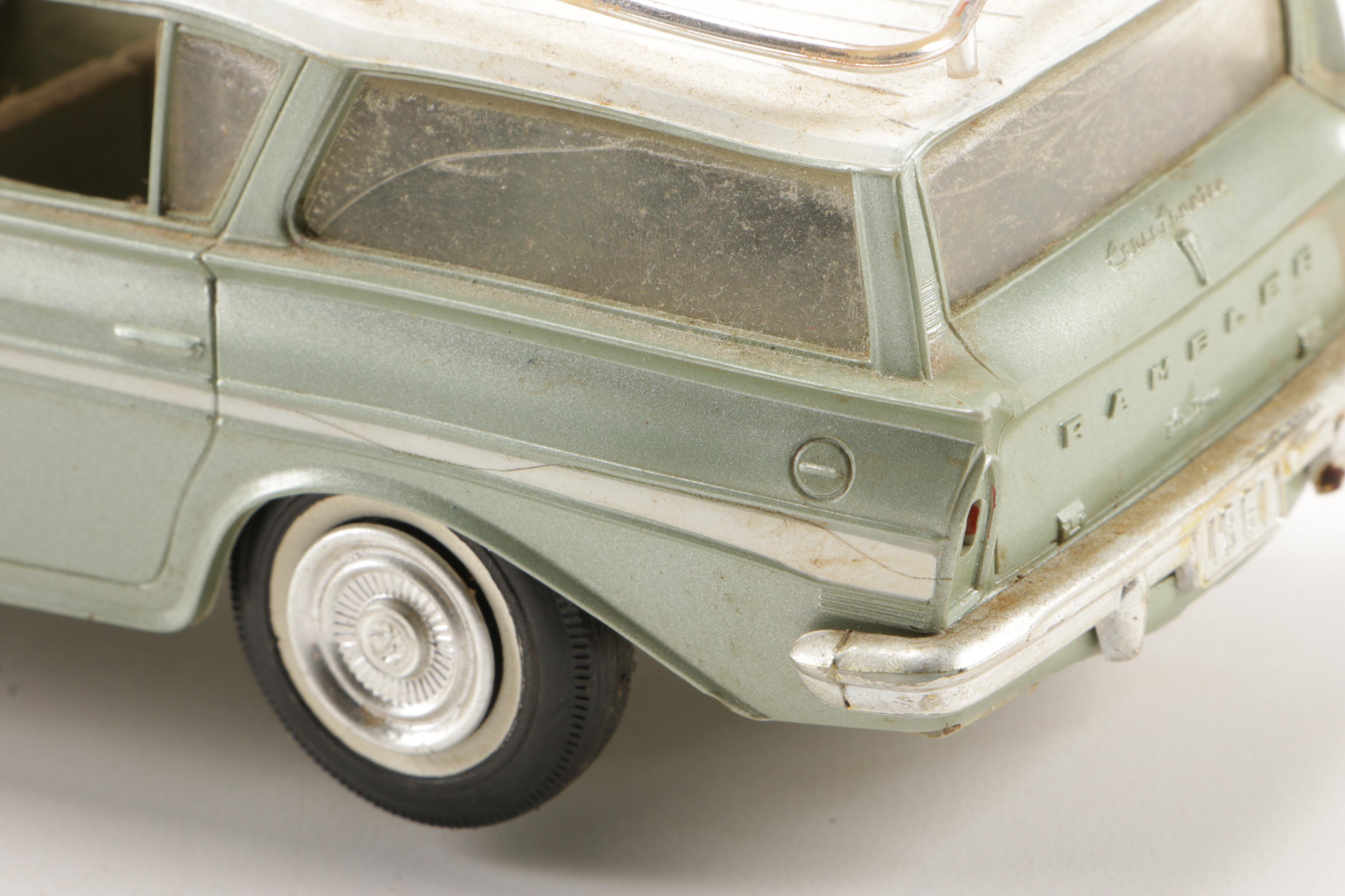 Jo-Han AMC Rambler Station Wagon Plastic Promotional Model Car, 1960