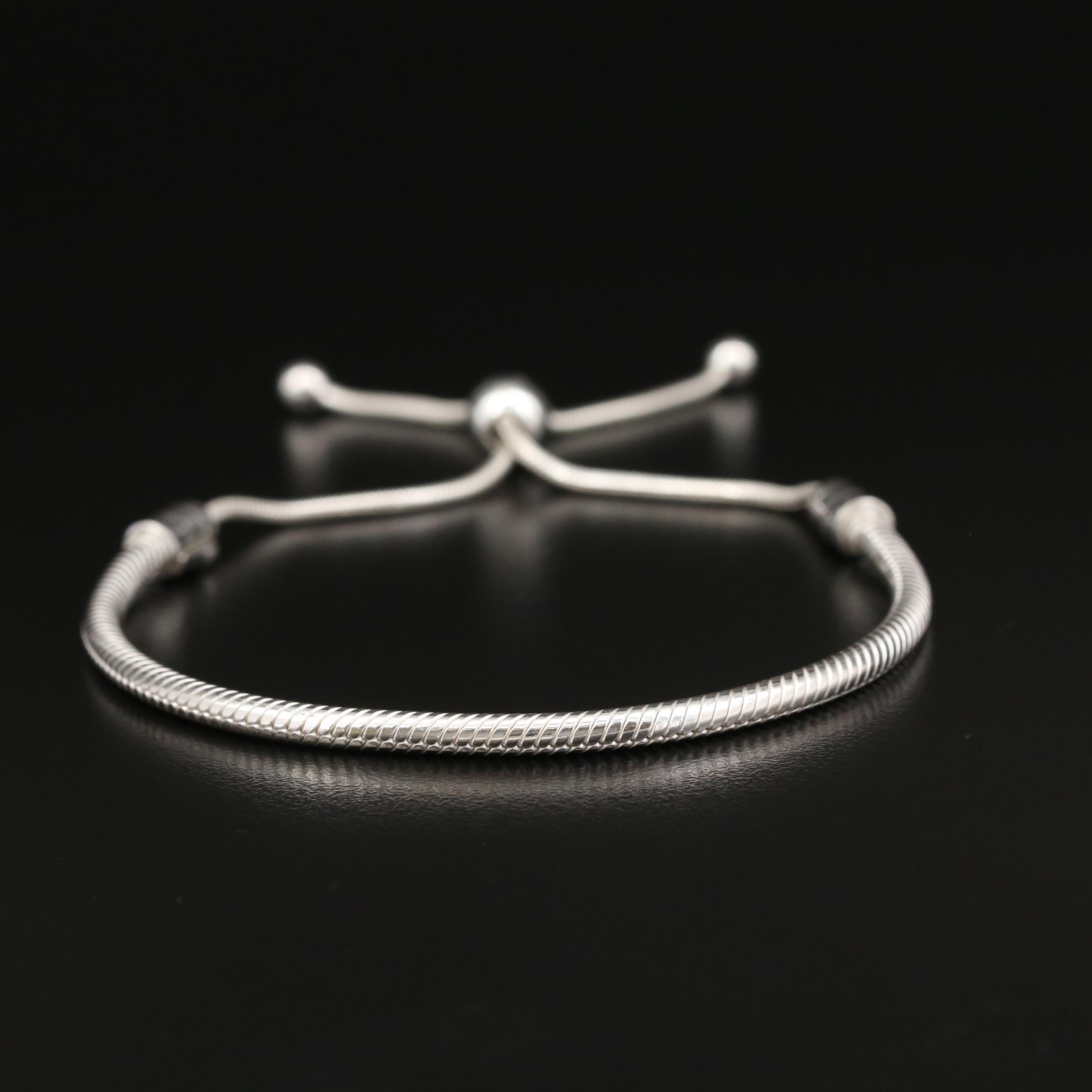 Pandora Sterling Silver Slide Bracelet