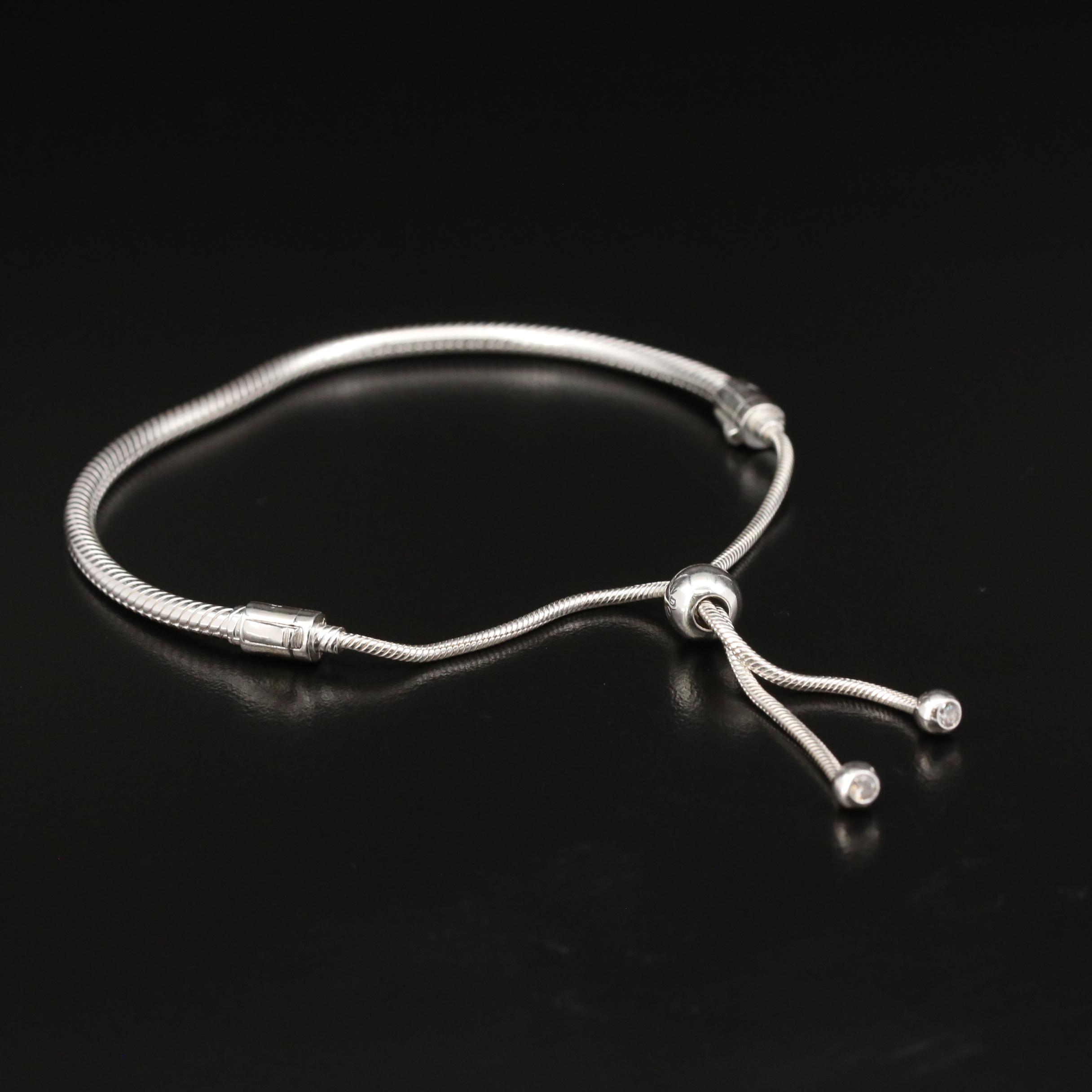 Pandora Sterling Silver Slide Bracelet