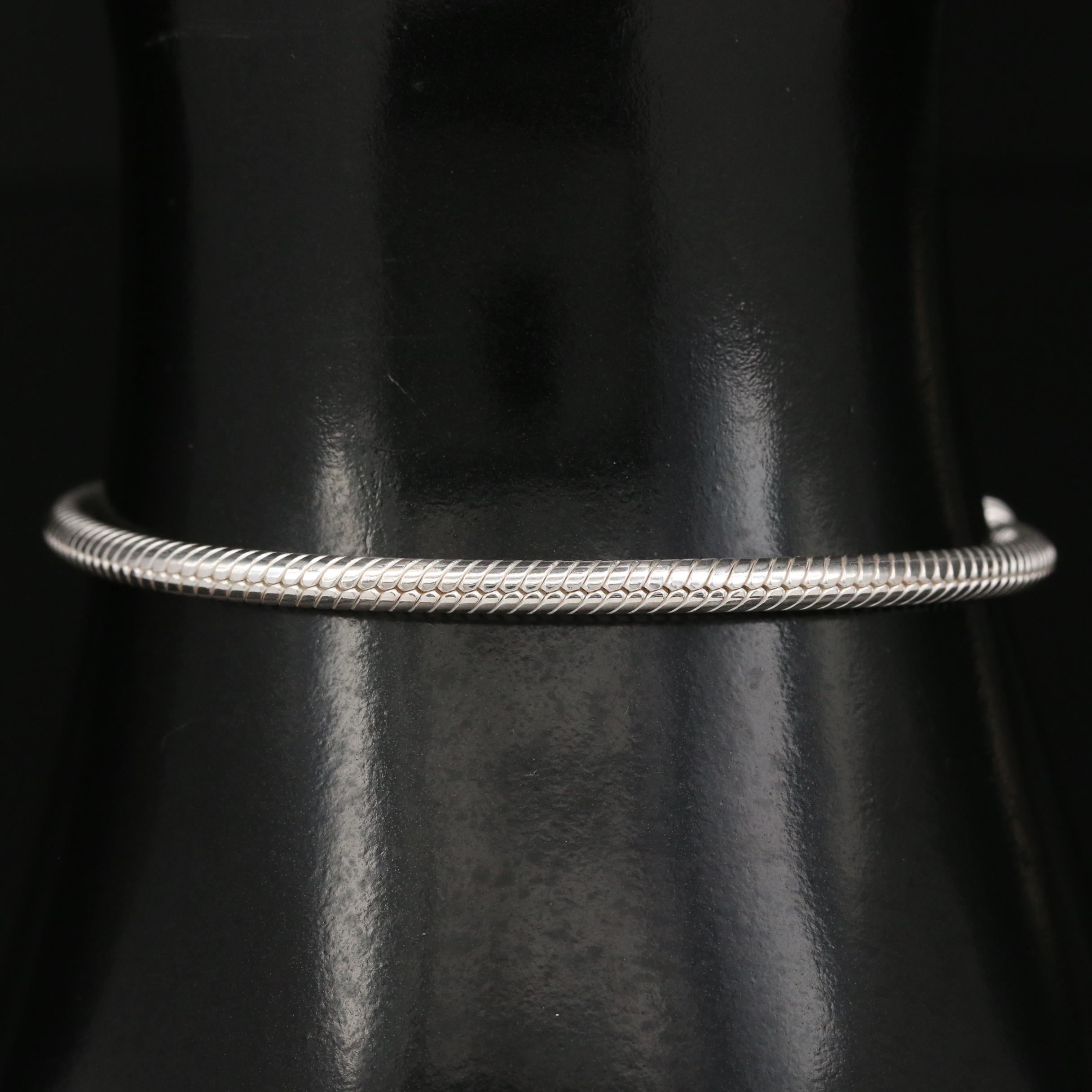 Pandora Sterling Silver Slide Bracelet