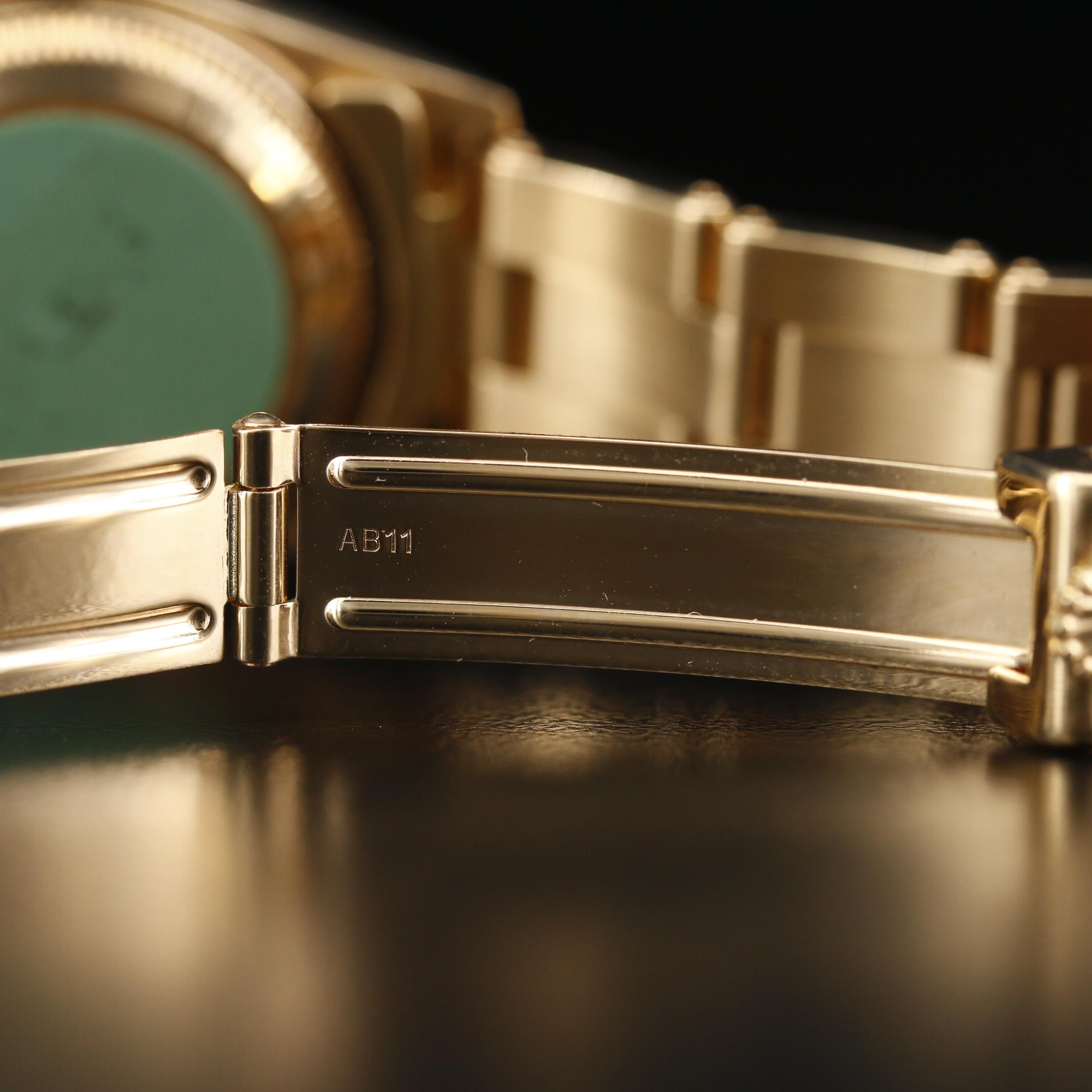 1999 Rolex Datejust 18K Gold and Diamond Bezel Automatic Watch