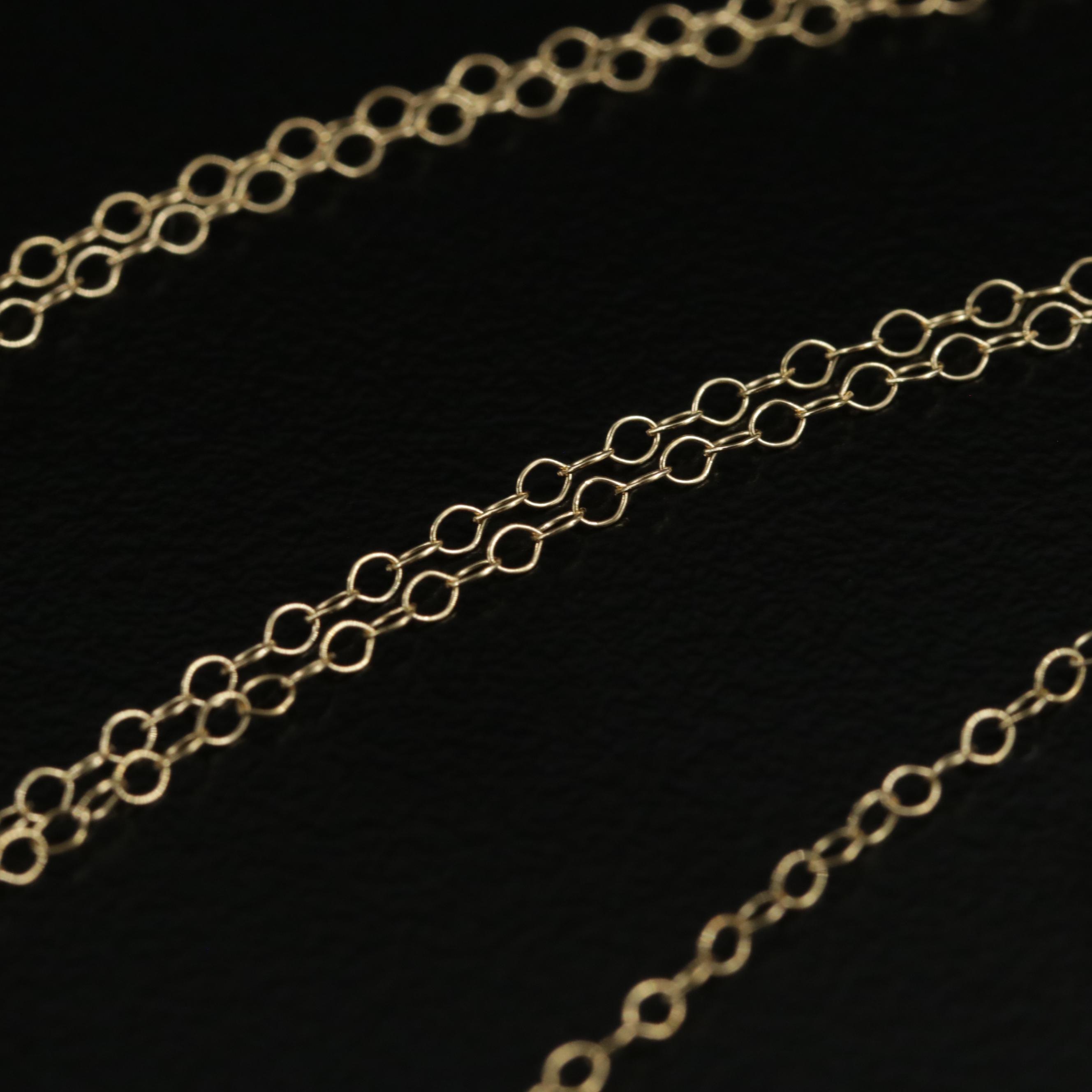 Zoë B. 18K Gold Chalcedony Necklace