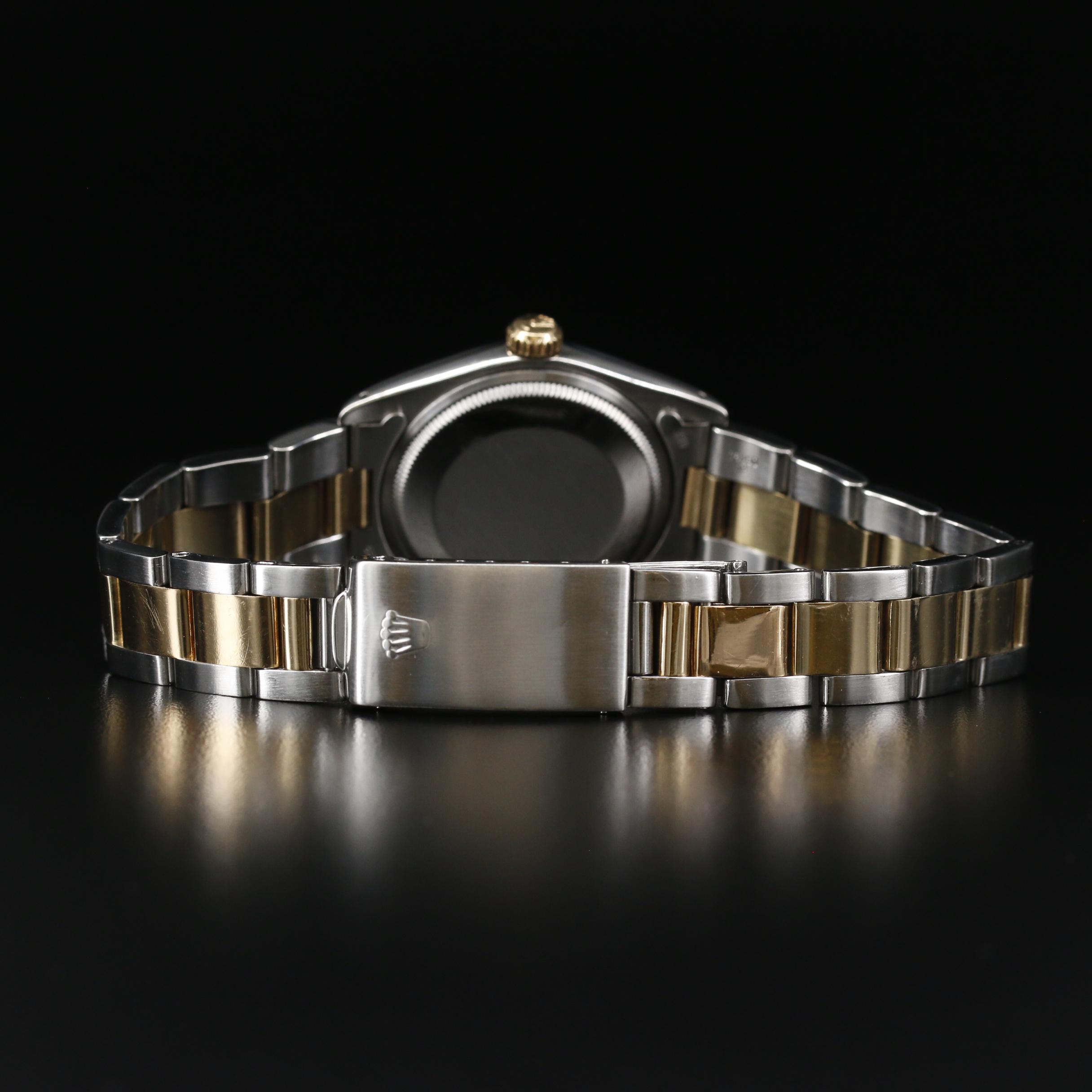 Rolex Date 1505 18K Gold and Stainless Steel Automatic Watch, Vintage