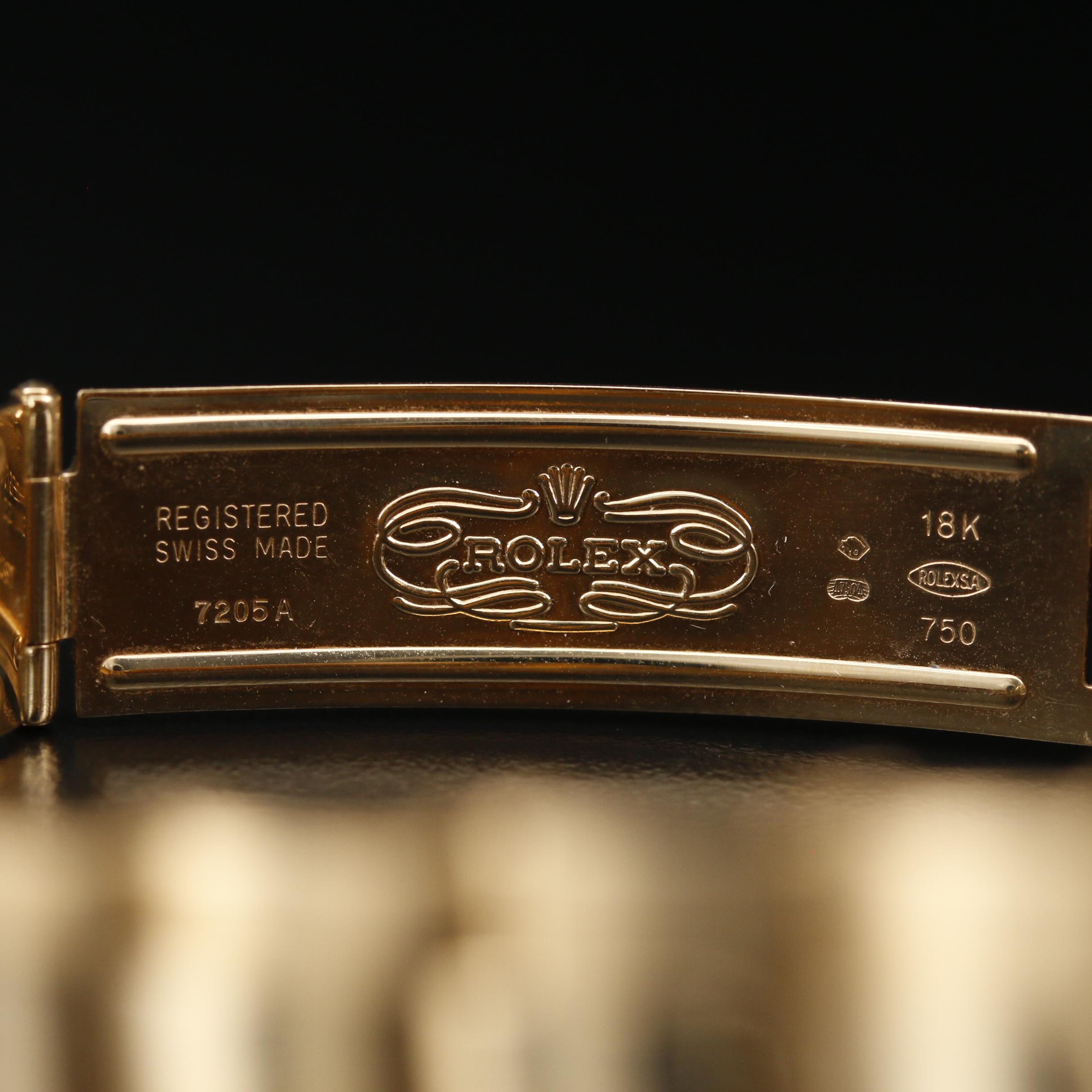 Rolex Date 18K Yellow Gold Automatic Watch, 2004