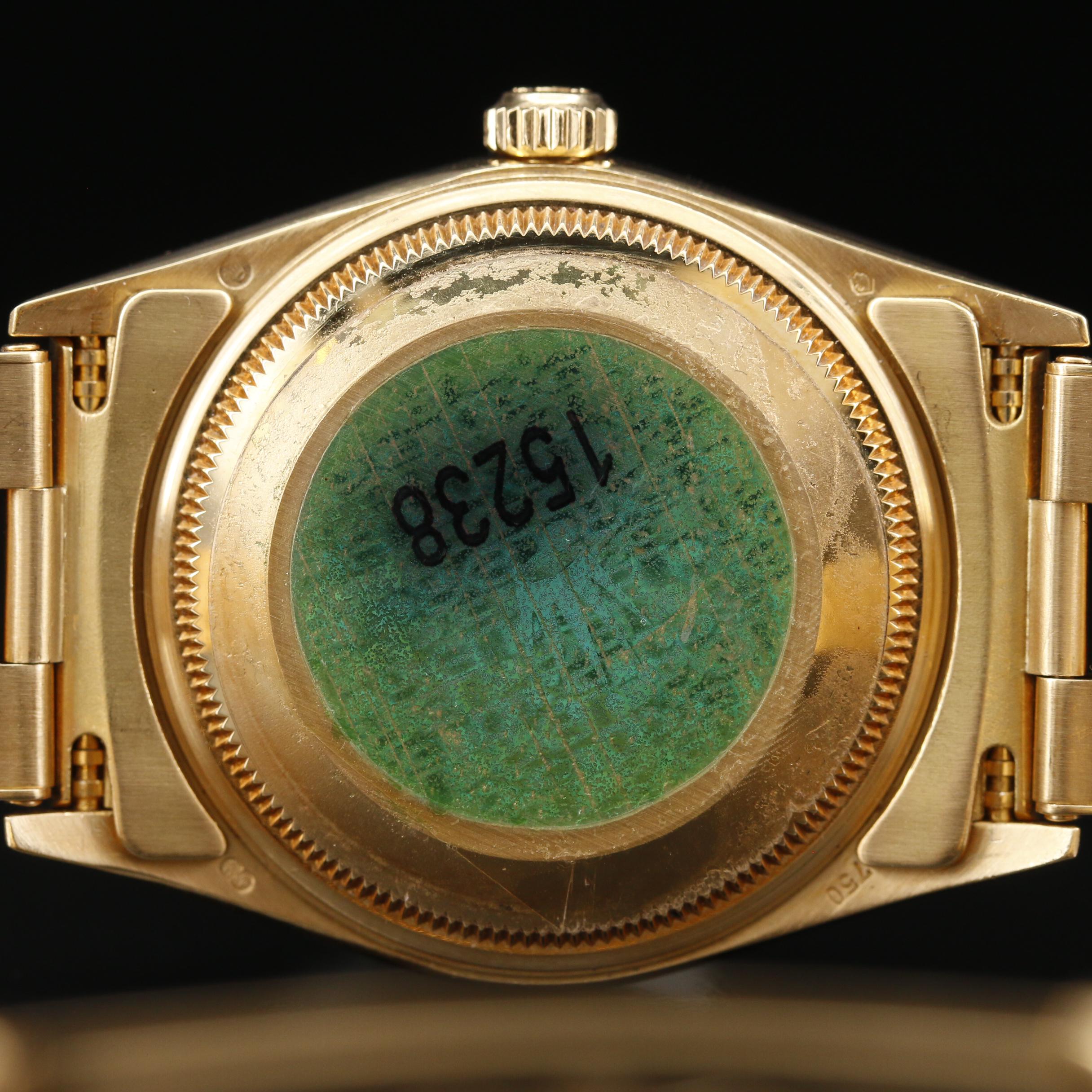 Rolex Date 18K Yellow Gold Automatic Watch, 2004