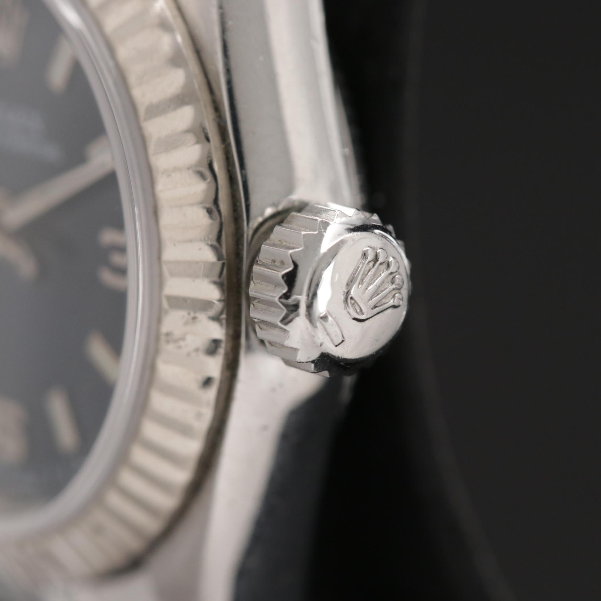 Rolex Oyster Perpetual Stainless Steel with 18K Gold Bezel Automatic Watch