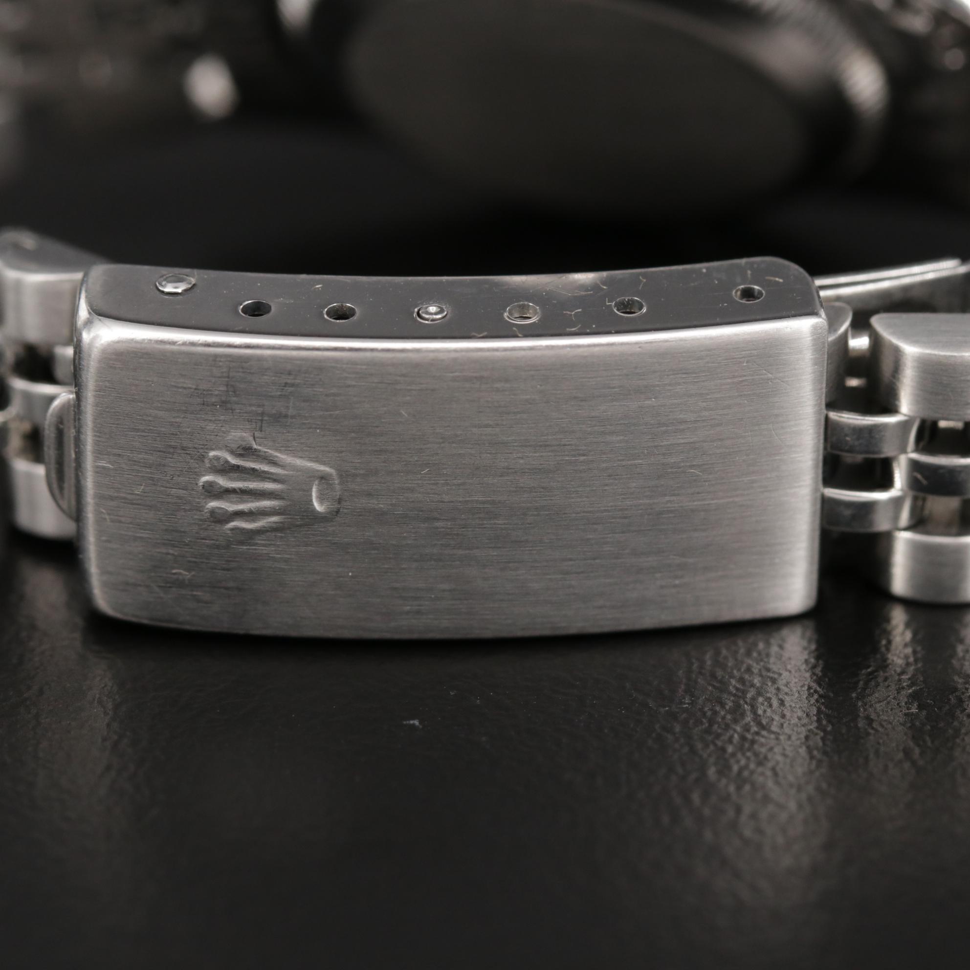 Rolex Oyster Perpetual Stainless Steel with 18K Gold Bezel Automatic Watch