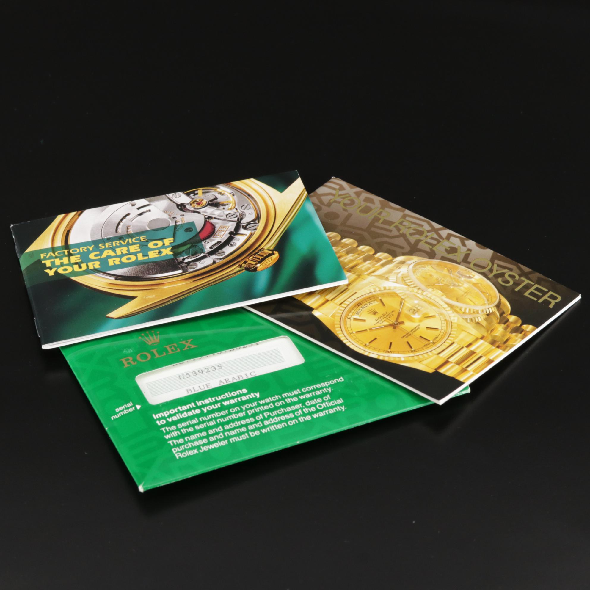 Rolex Oyster Perpetual Stainless Steel with 18K Gold Bezel Automatic Watch