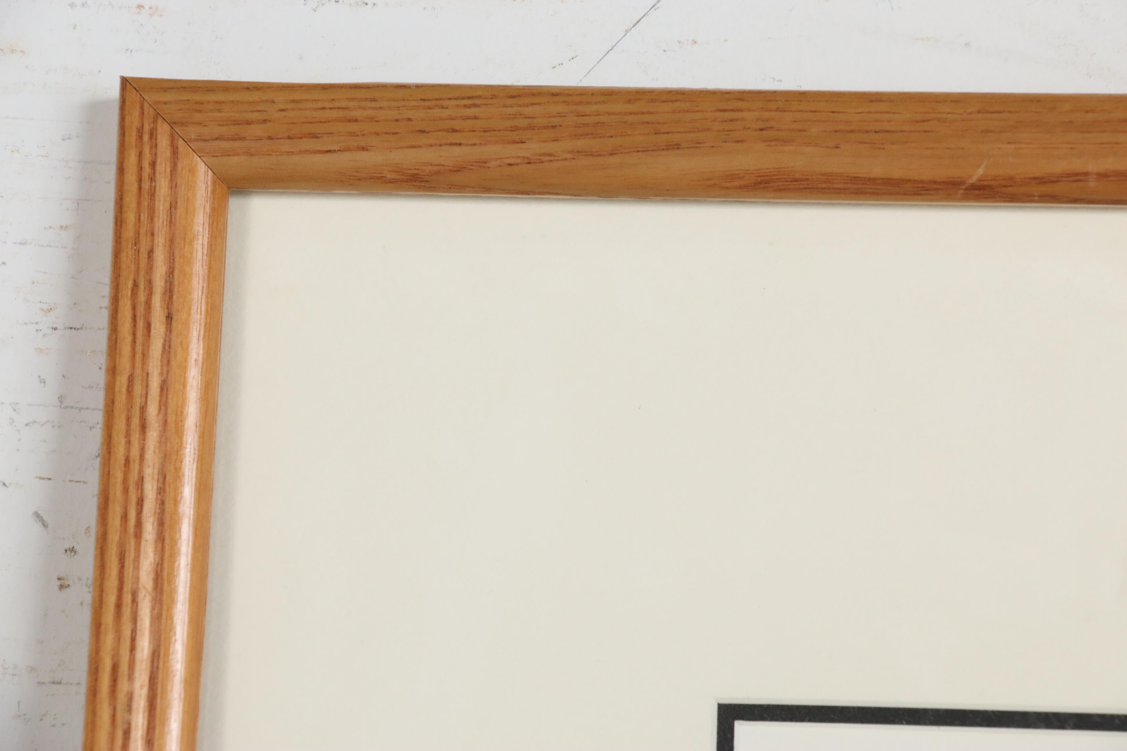 Josef Farhi Serigraph "Chocolat Menier", Late 20th Century