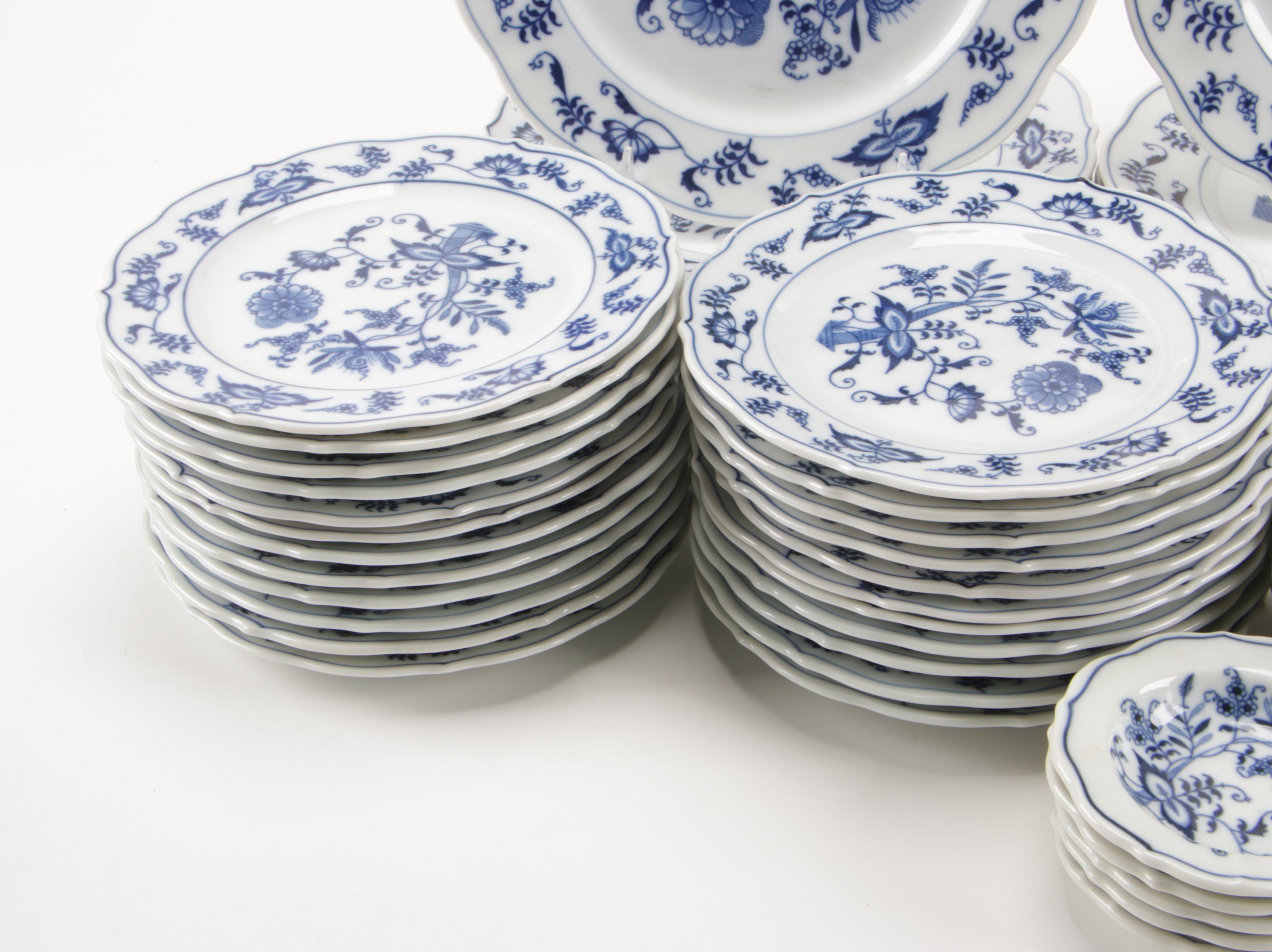 Blue Danube Porcelain Dinnerware and Accessories