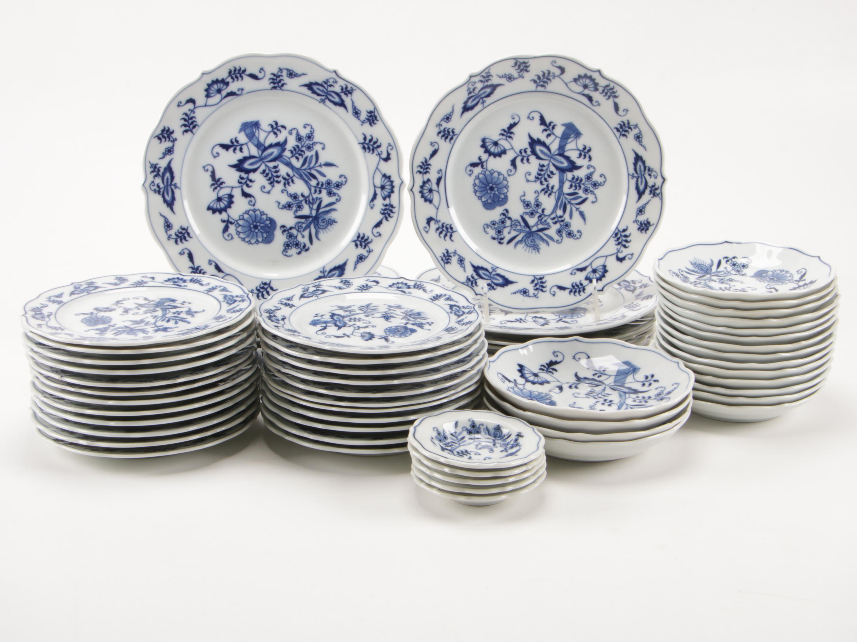 Blue Danube Porcelain Dinnerware and Accessories