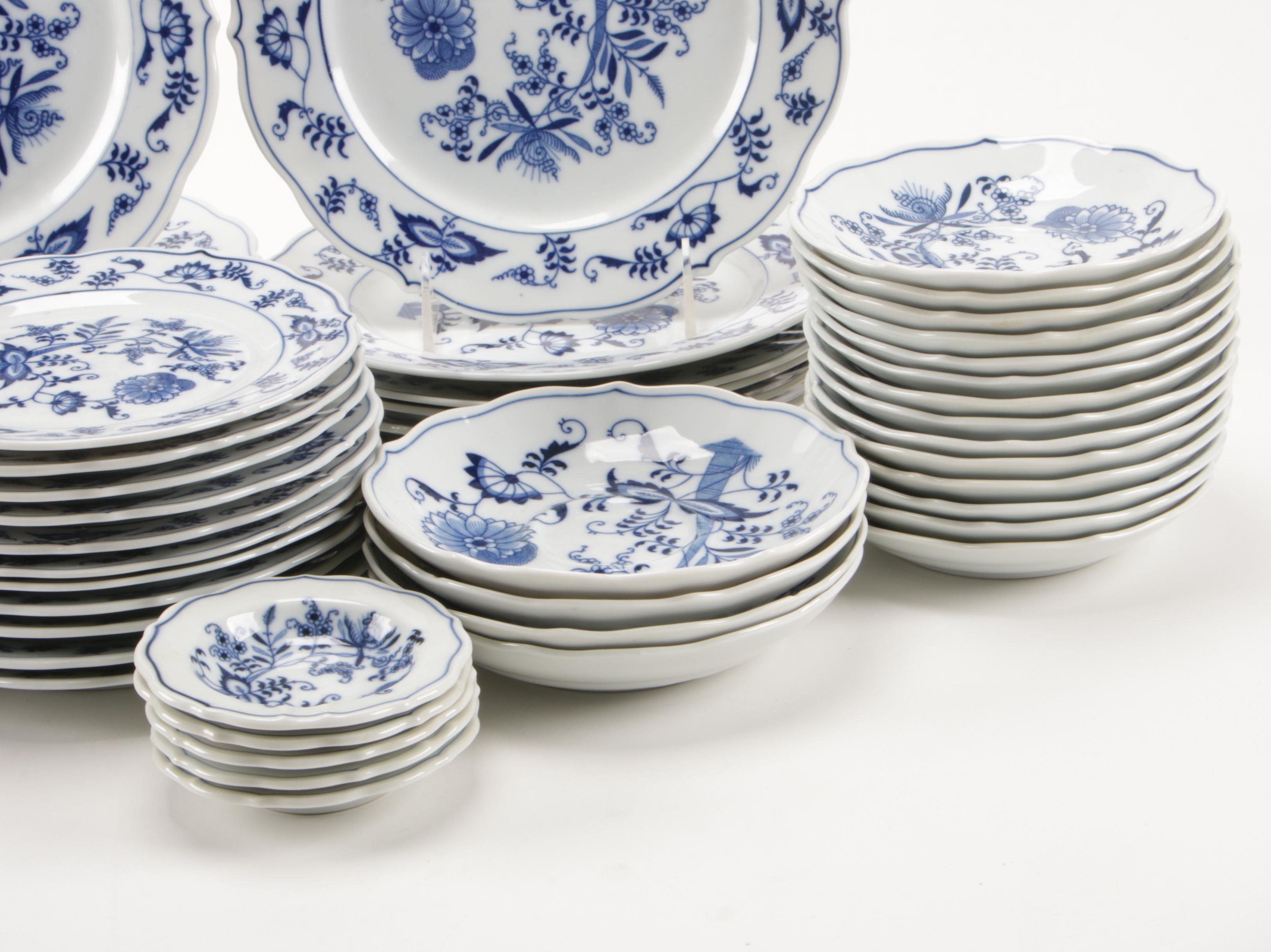 Blue Danube Porcelain Dinnerware and Accessories