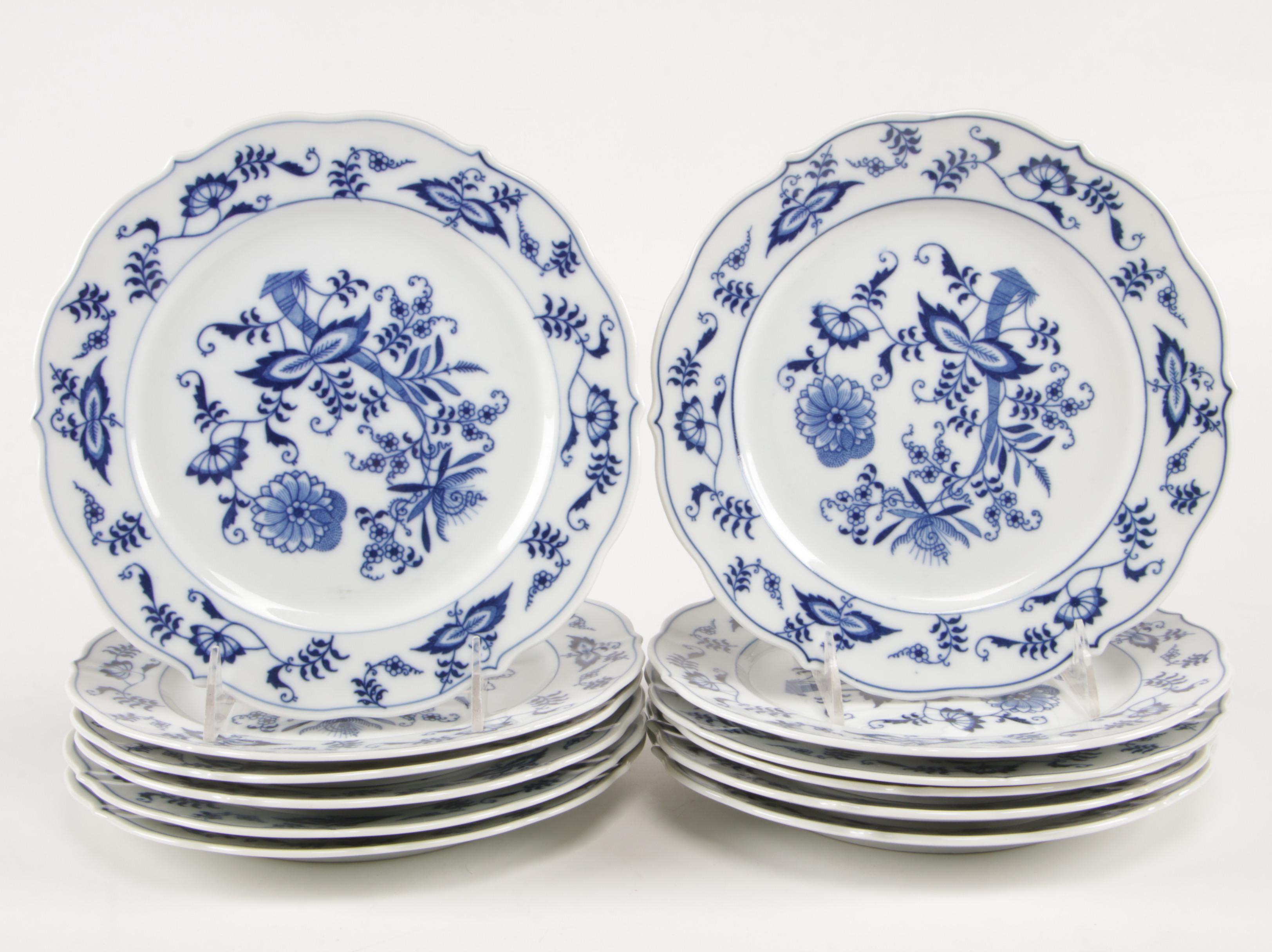Blue Danube Porcelain Dinnerware and Accessories