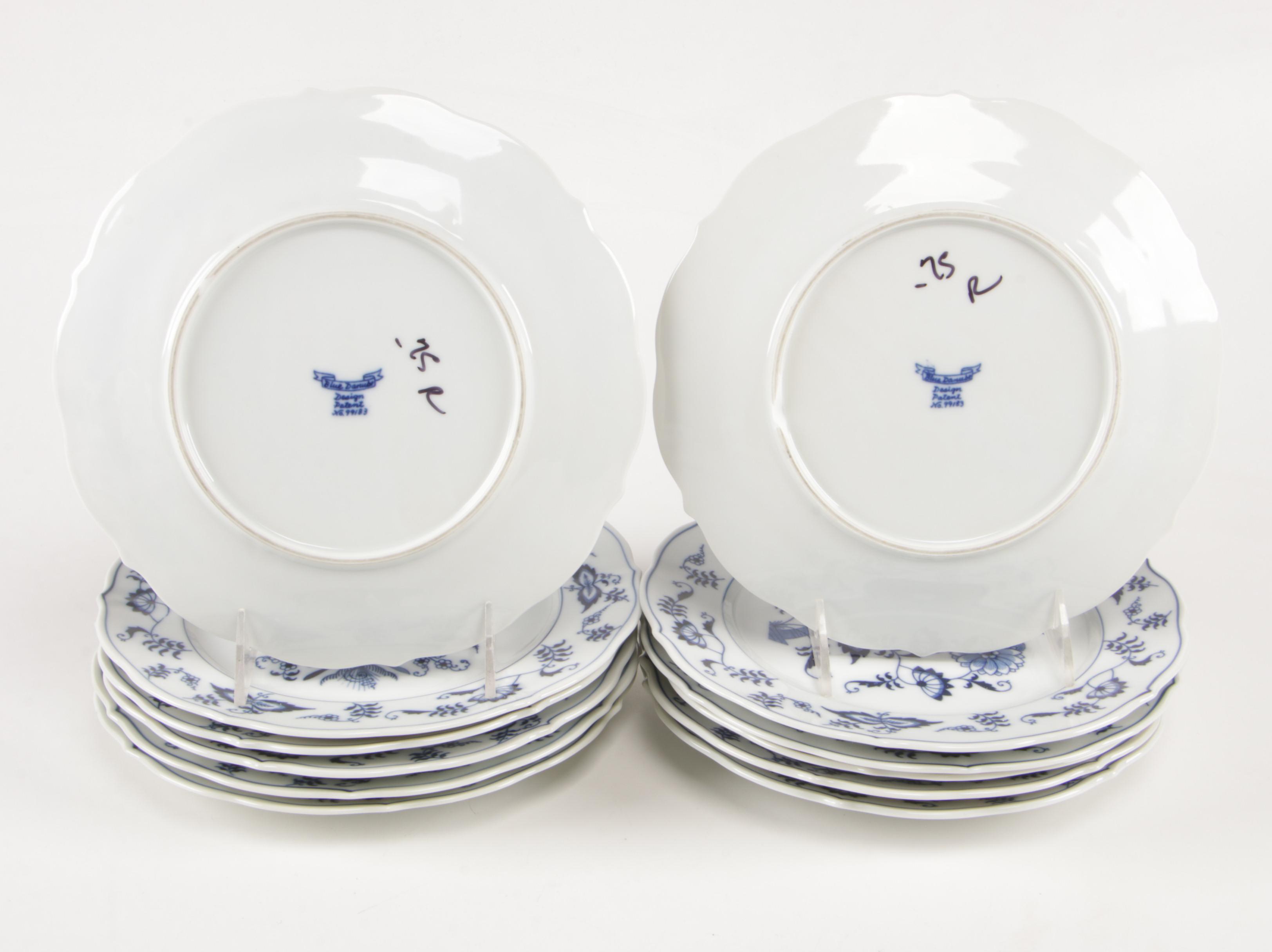 Blue Danube Porcelain Dinnerware and Accessories
