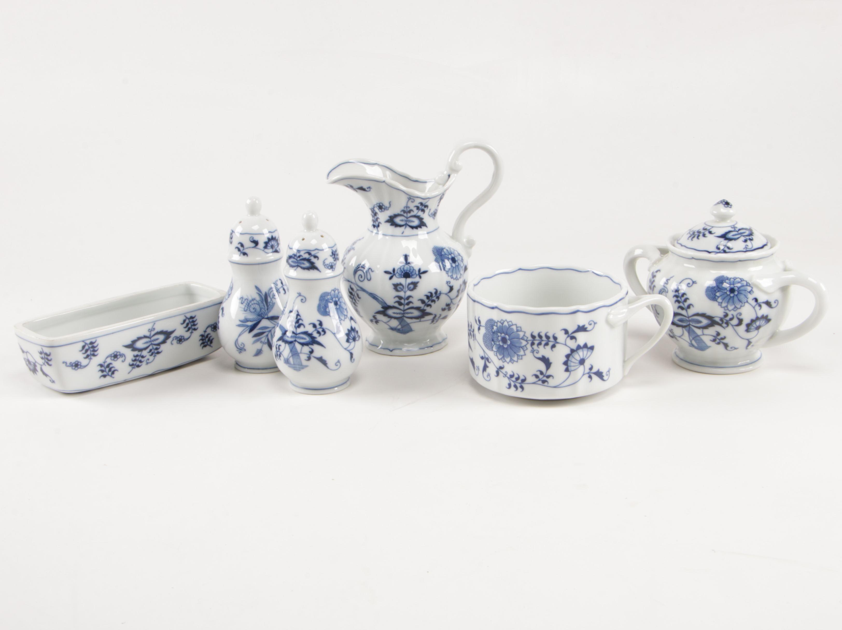 Blue Danube Porcelain Dinnerware and Accessories