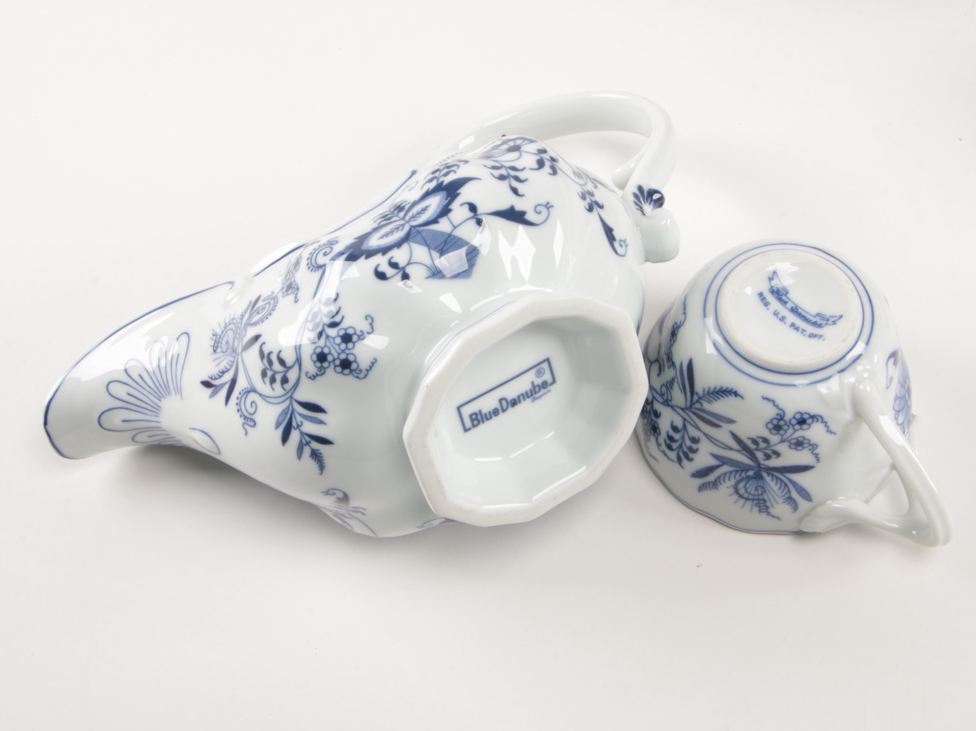 Blue Danube Porcelain Dinnerware and Accessories