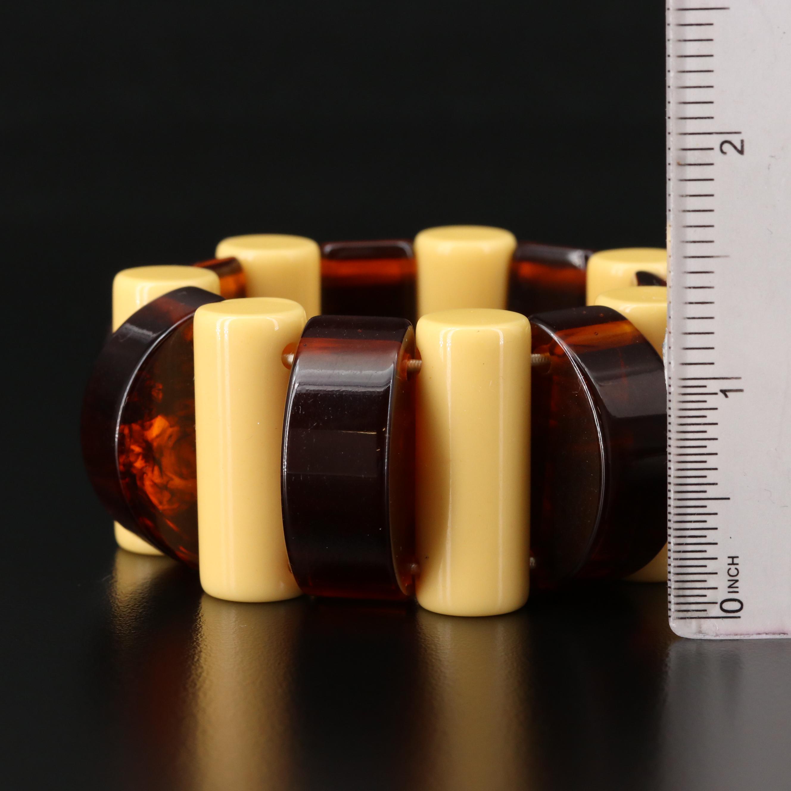 Vintage Expandable Bakelite Bracelet