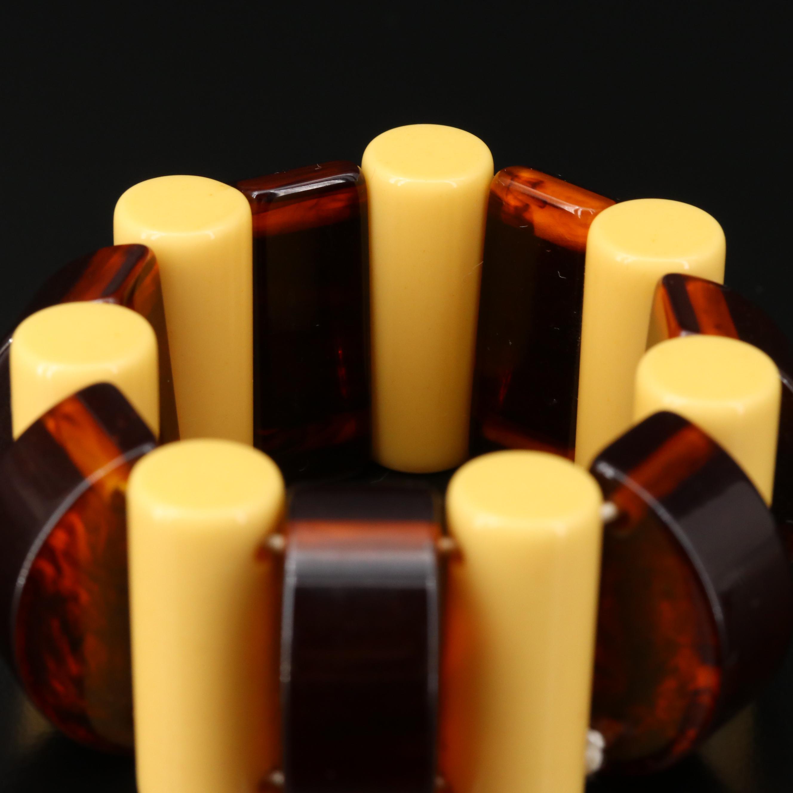 Vintage Expandable Bakelite Bracelet