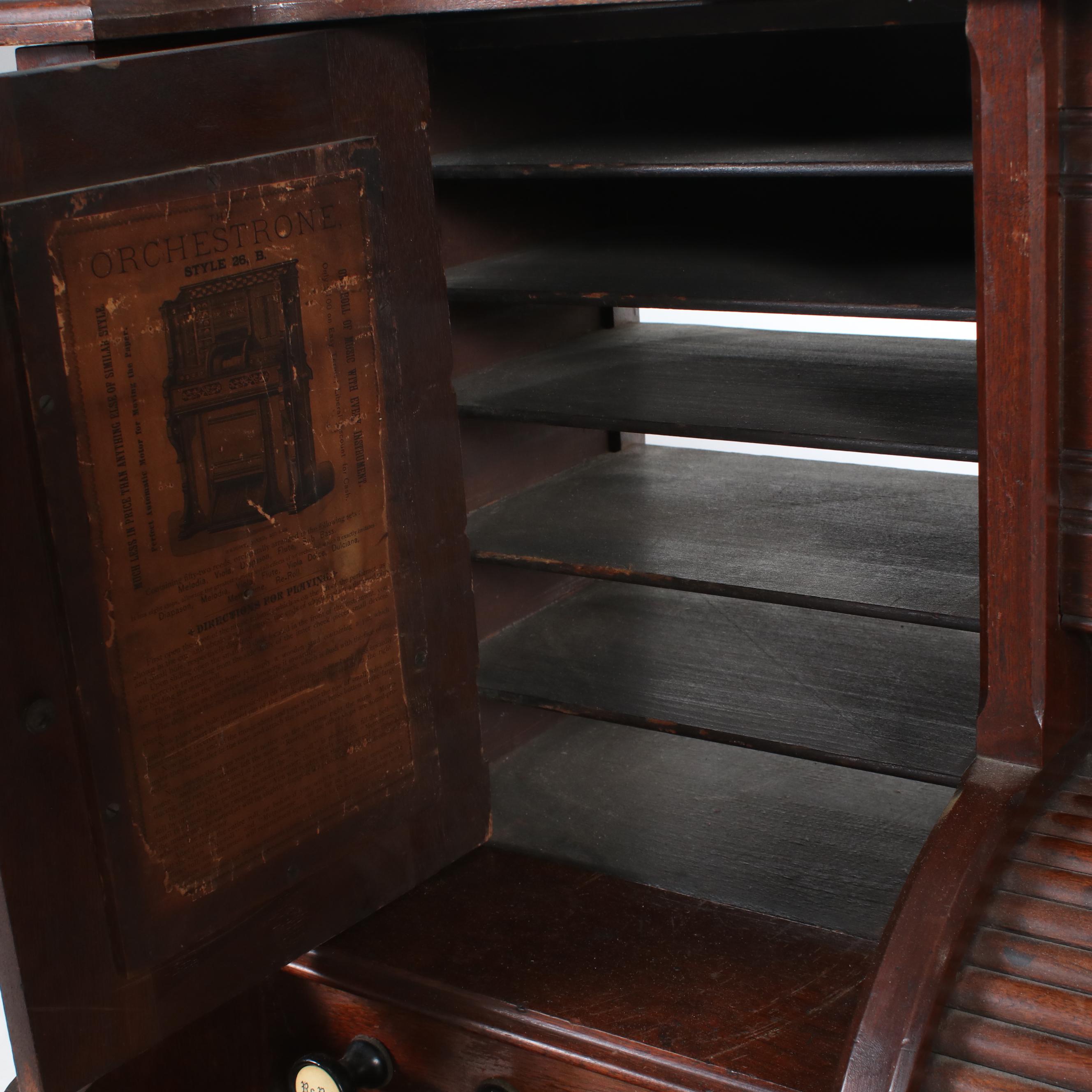 Orchestrone  Late Victorian Self Playing Organ, Early 20th Century