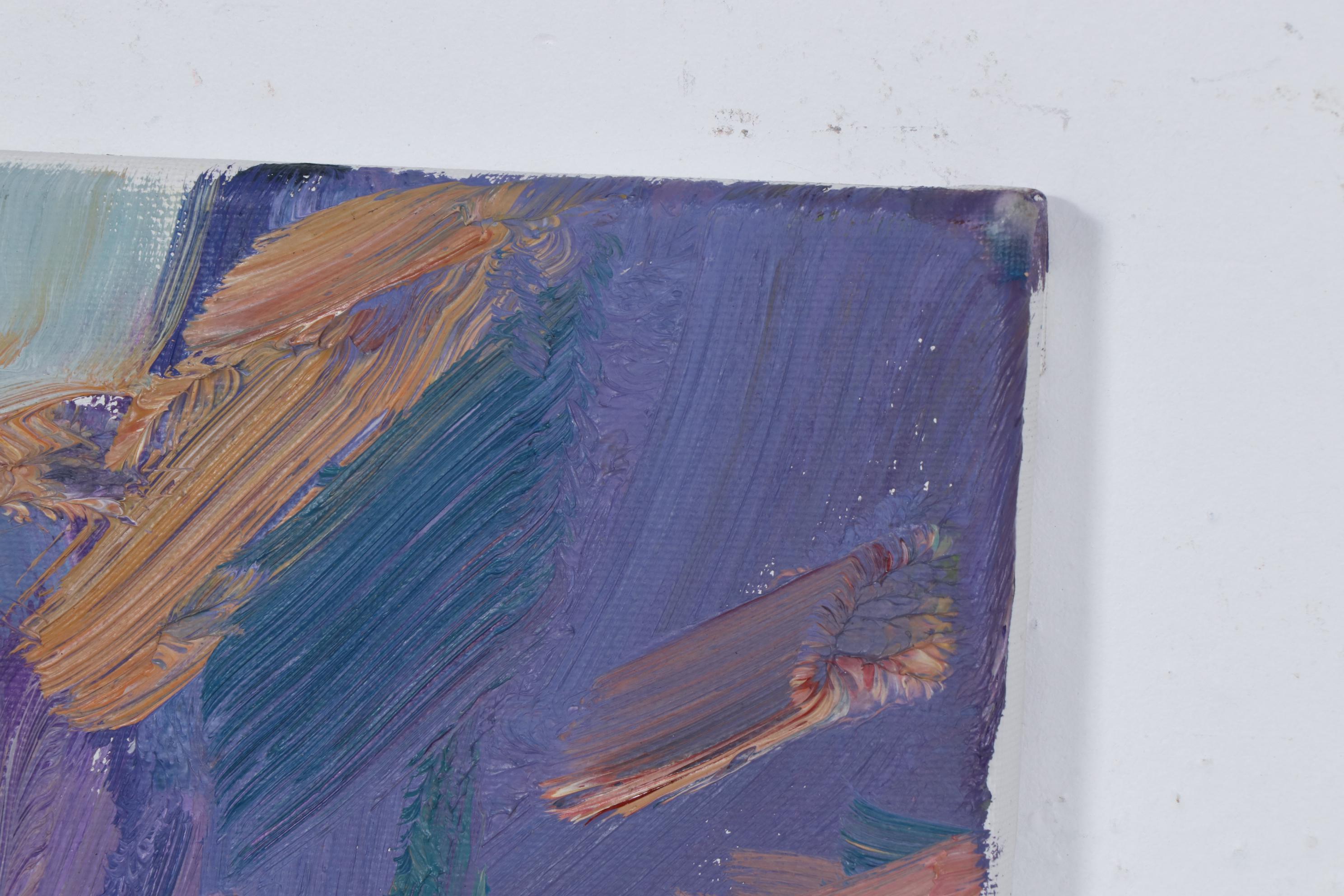 Jose Trujillo Oil Painting "Cliff Diving"