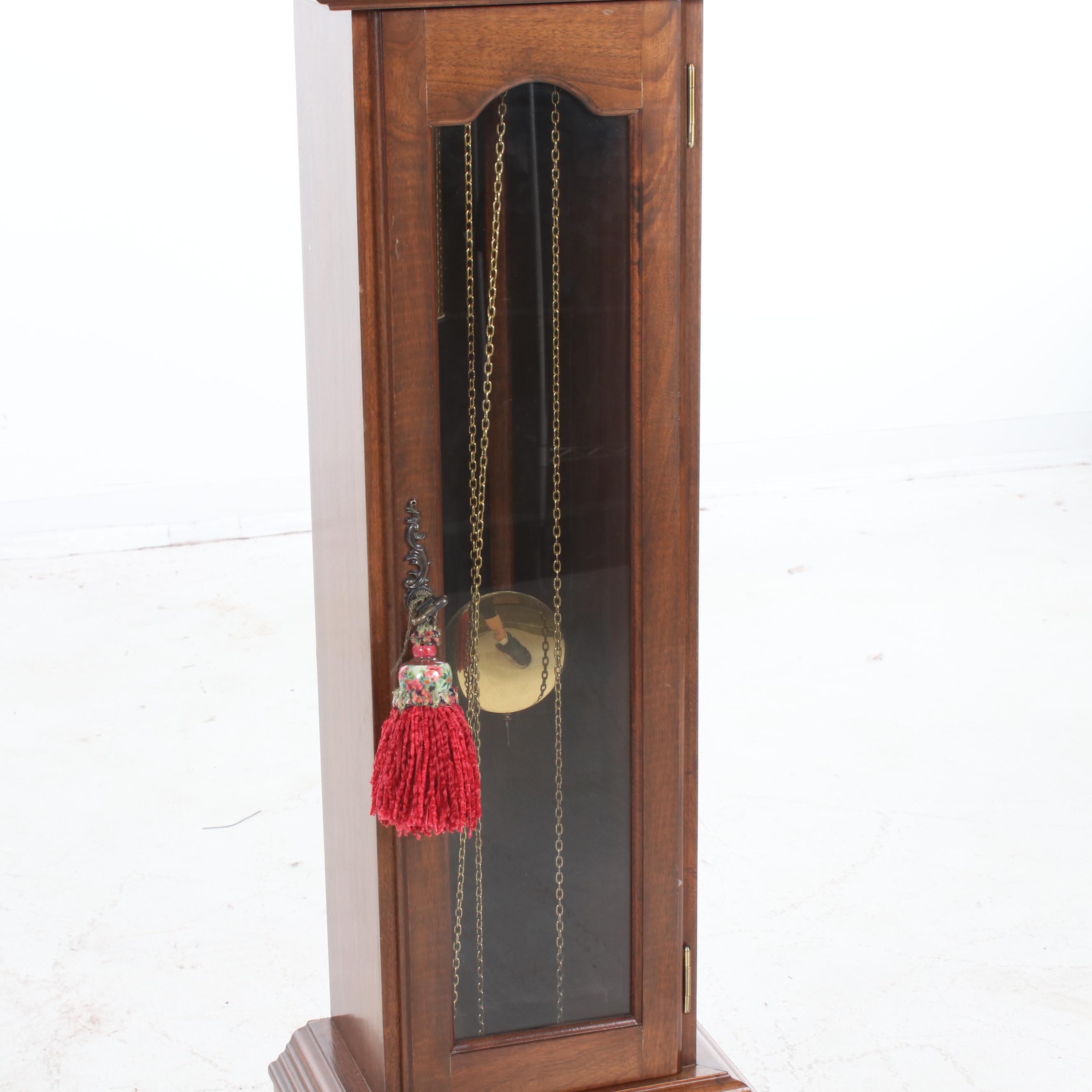 Emperor Clock Co. Harrington House Grandfather Clock, 1970s