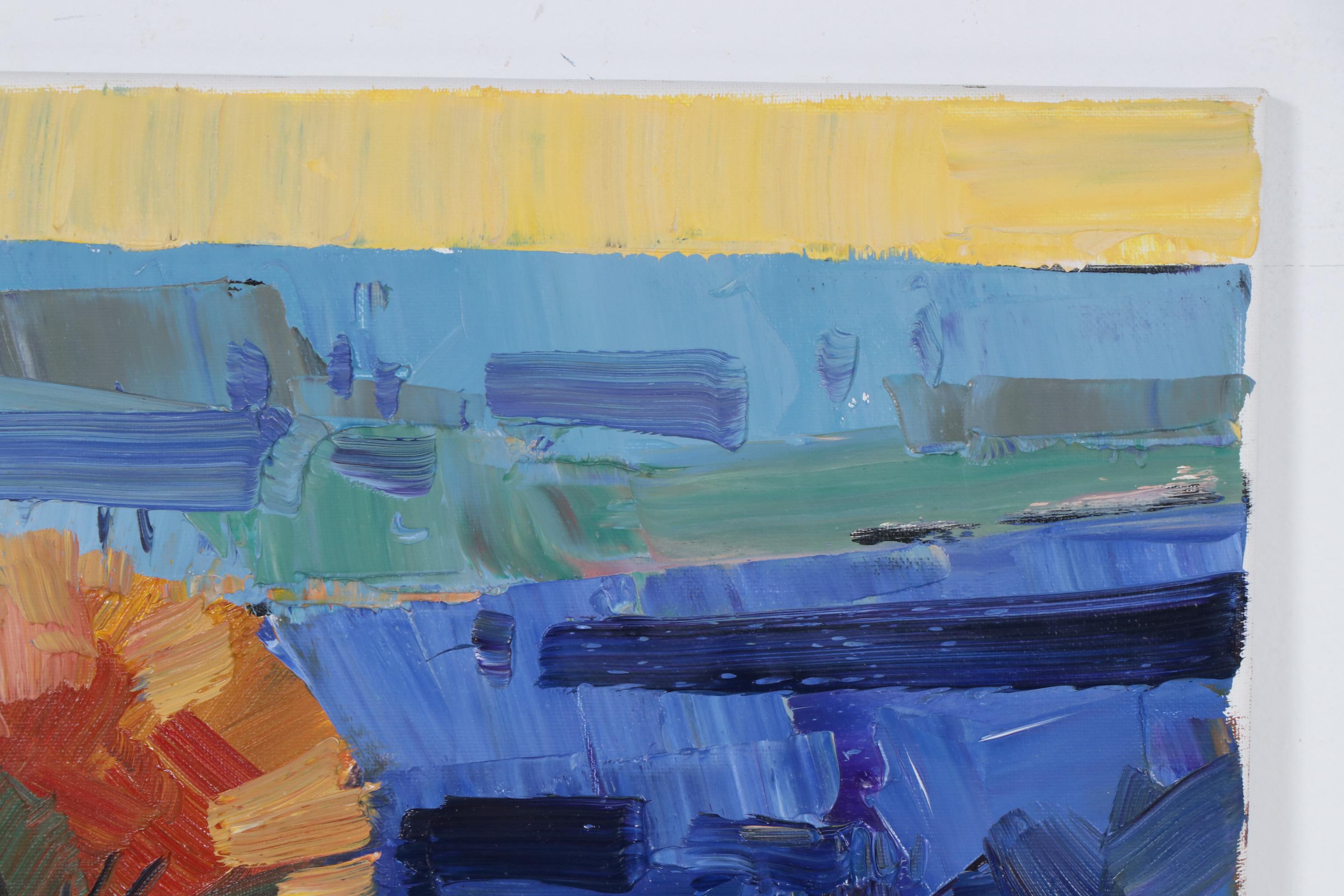 Jose Trujillo Oil Painting "Canyon Sunset"