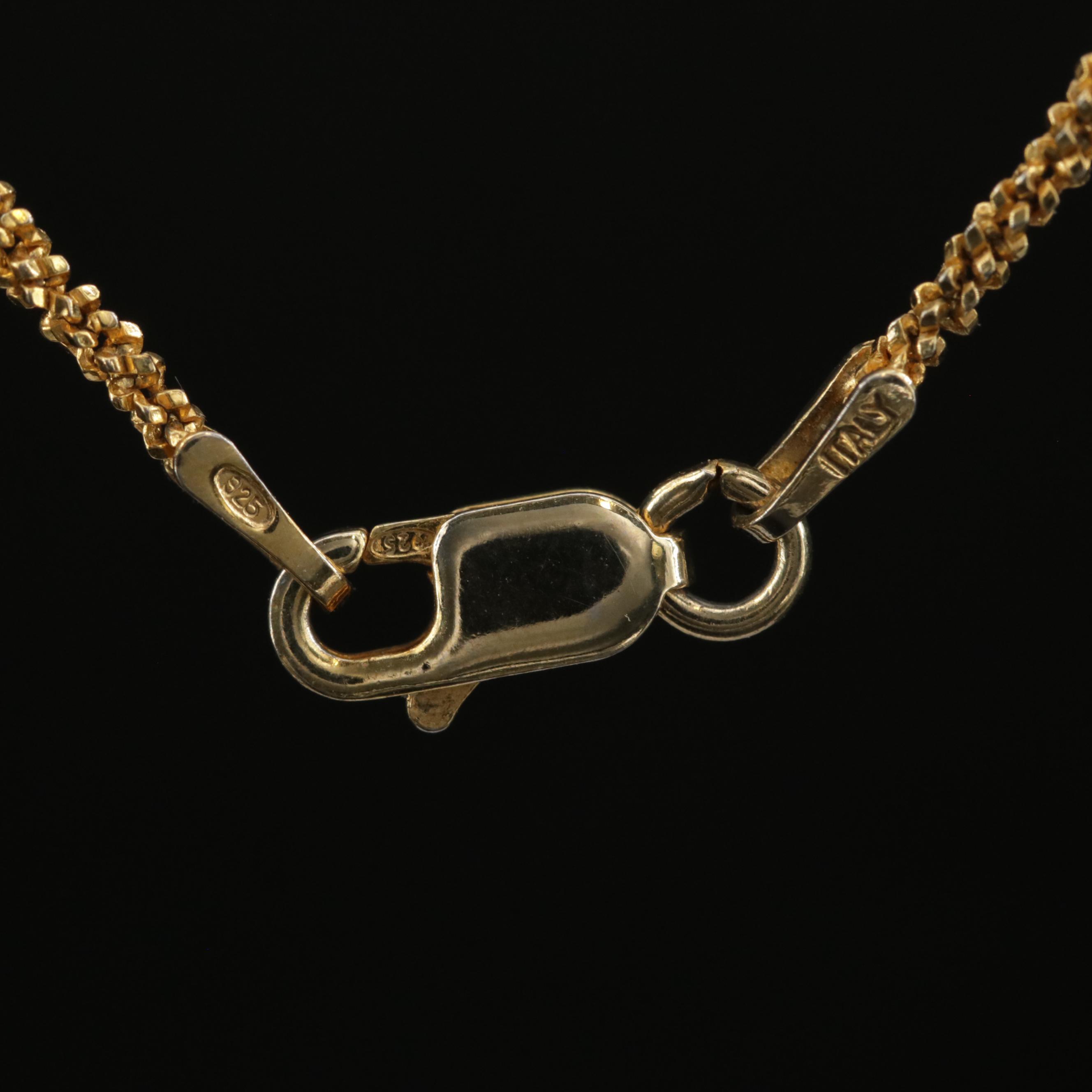 Sterling Sparkle Link Chain