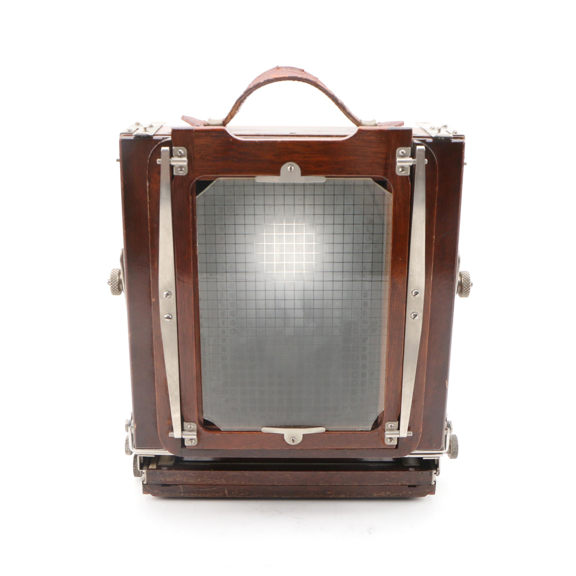 Deardorff View #280 Large Format Camera In Mahogany Case, Early 20th C.