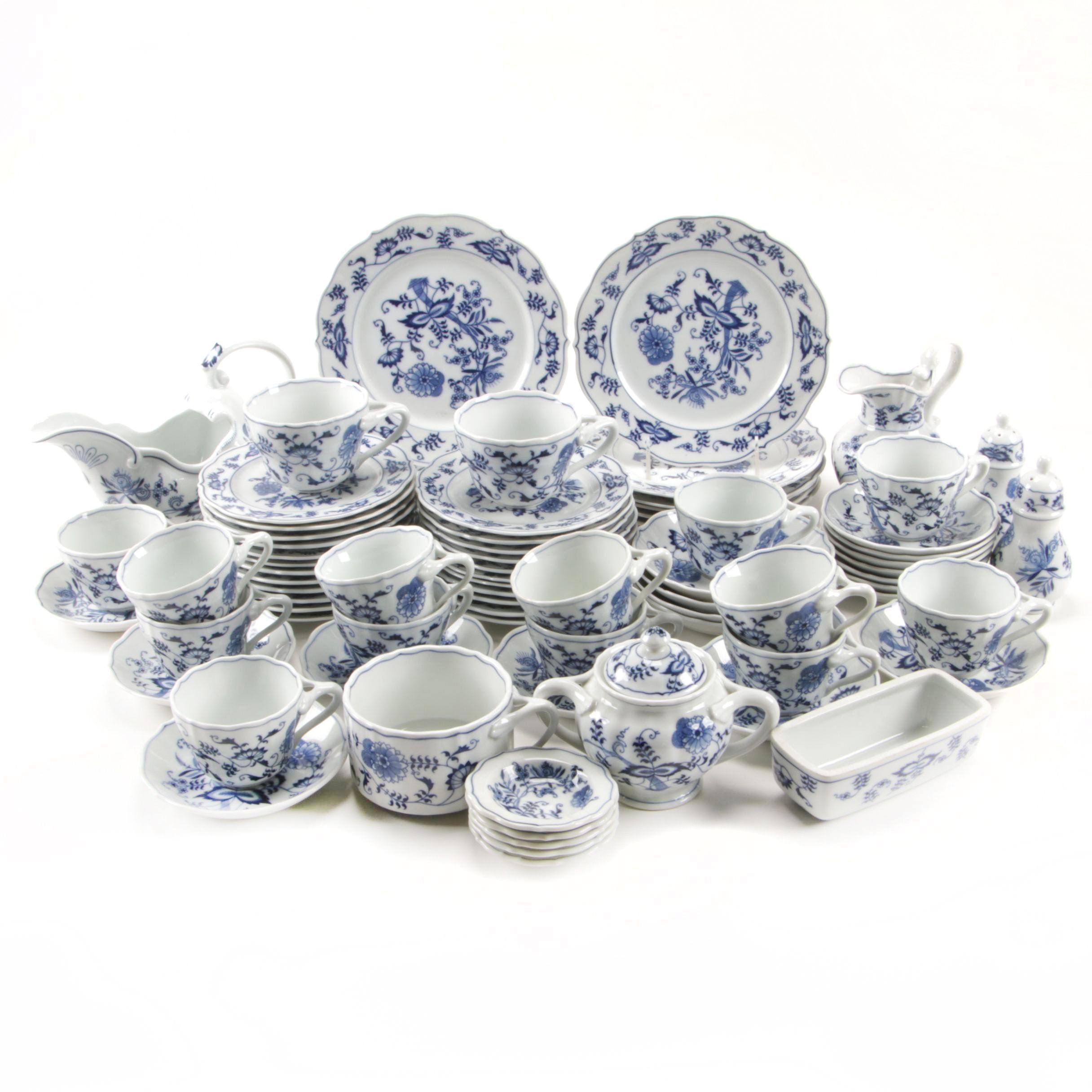 Blue Danube Porcelain Dinnerware and Accessories