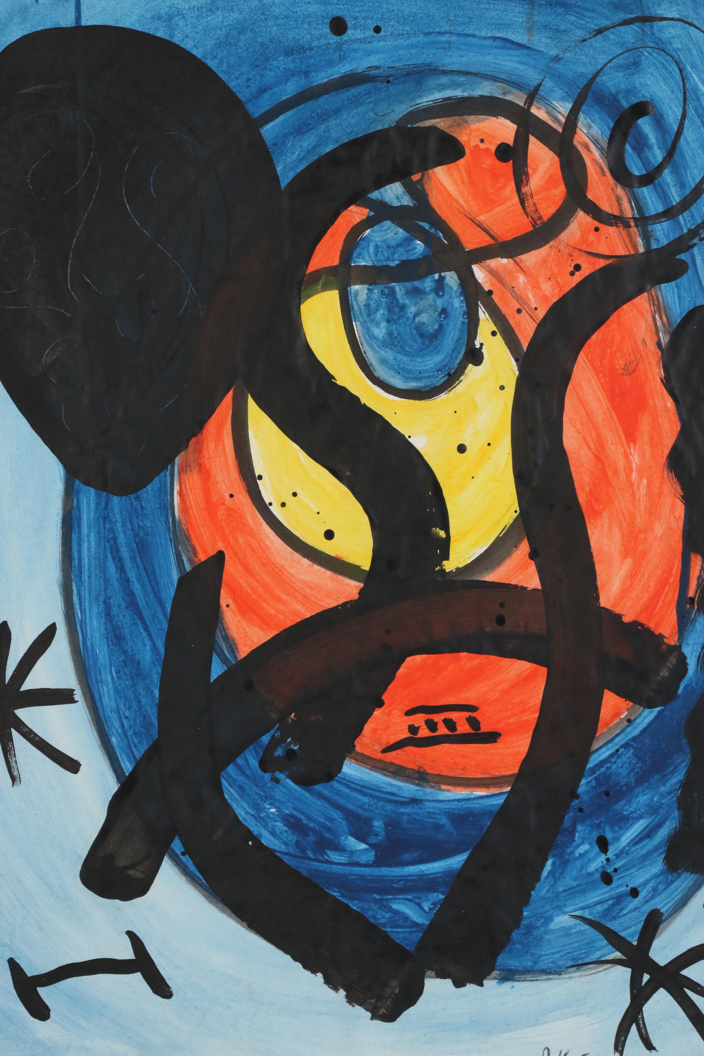 Peter Keil Abstract Oil Painting