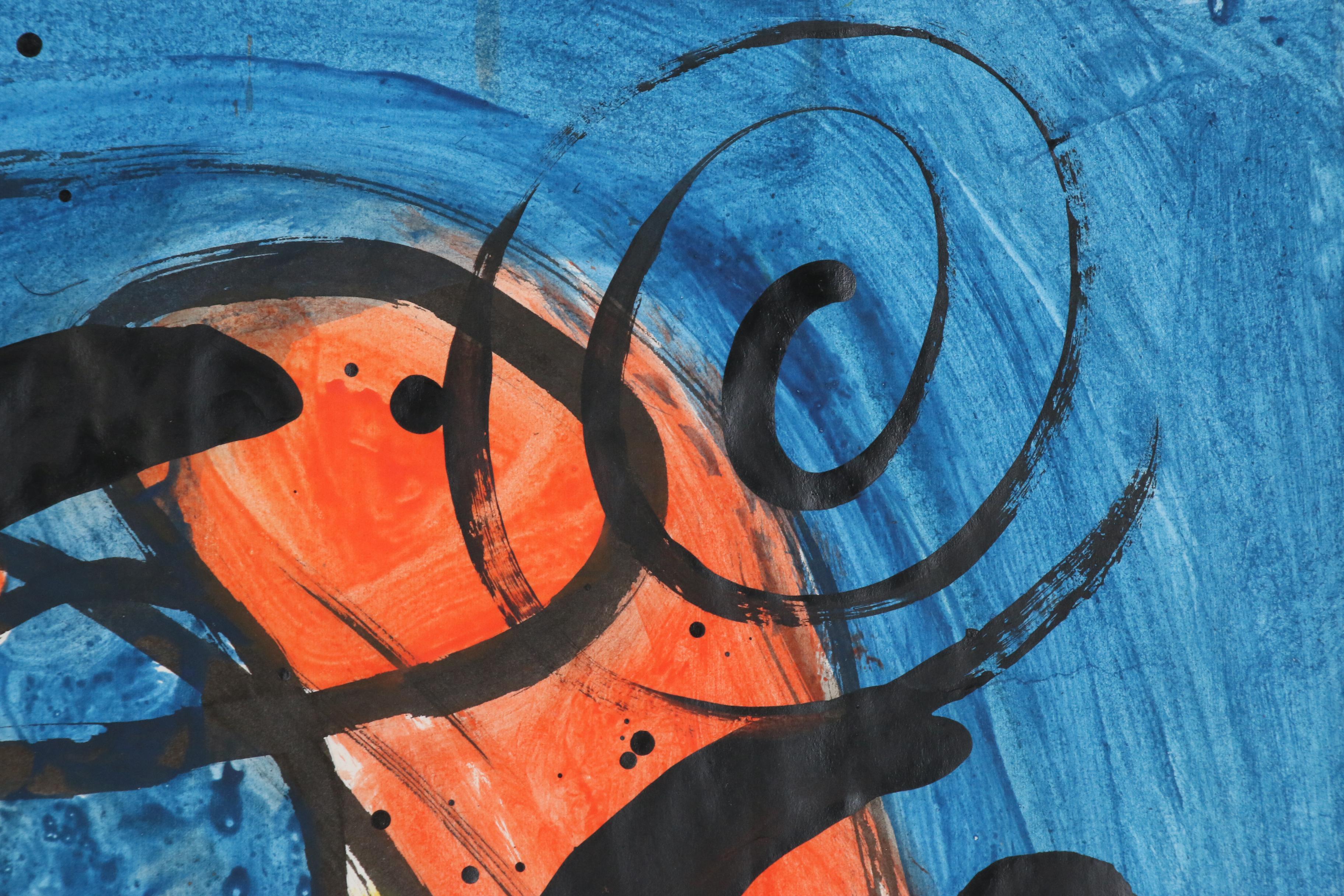 Peter Keil Abstract Oil Painting