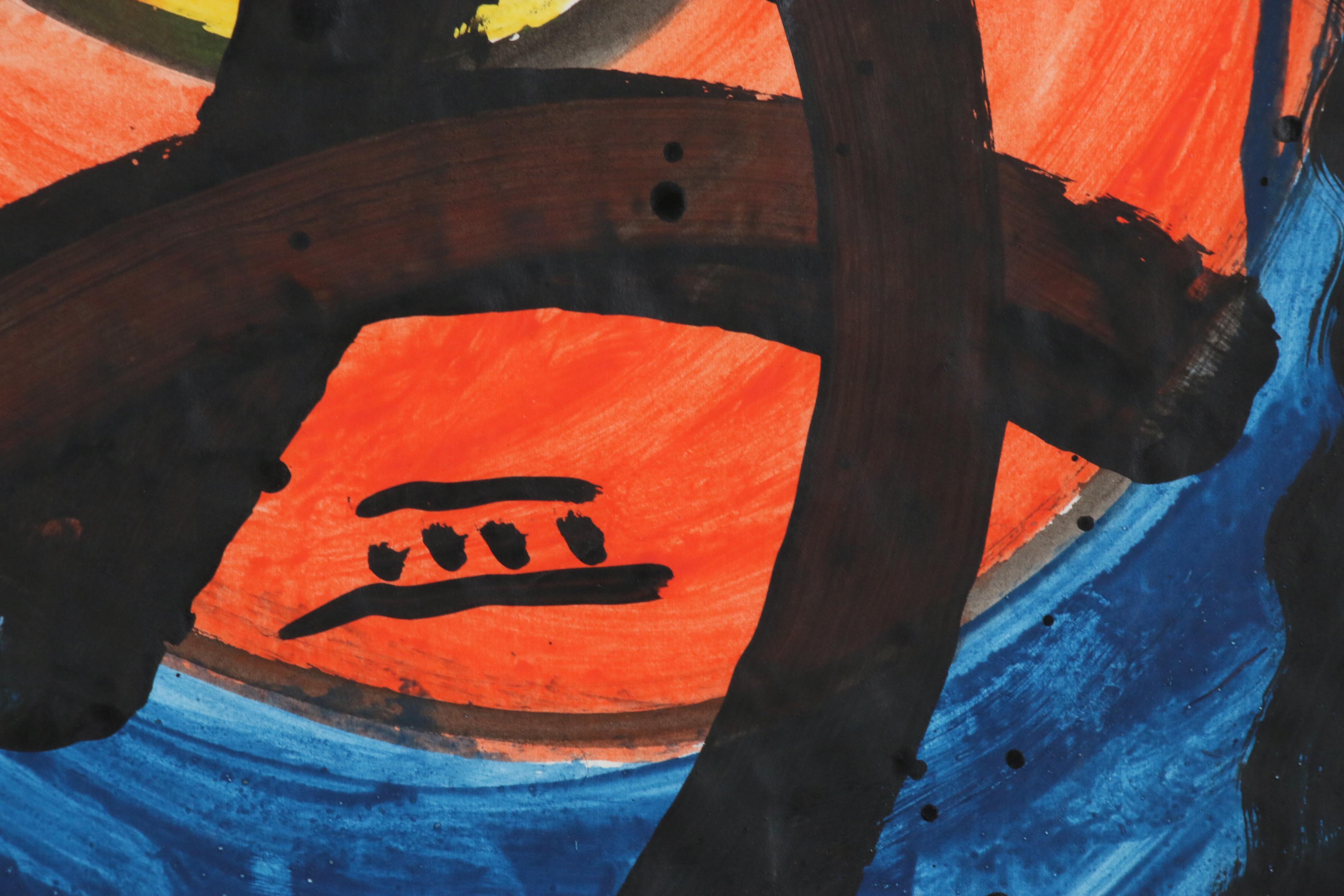 Peter Keil Abstract Oil Painting