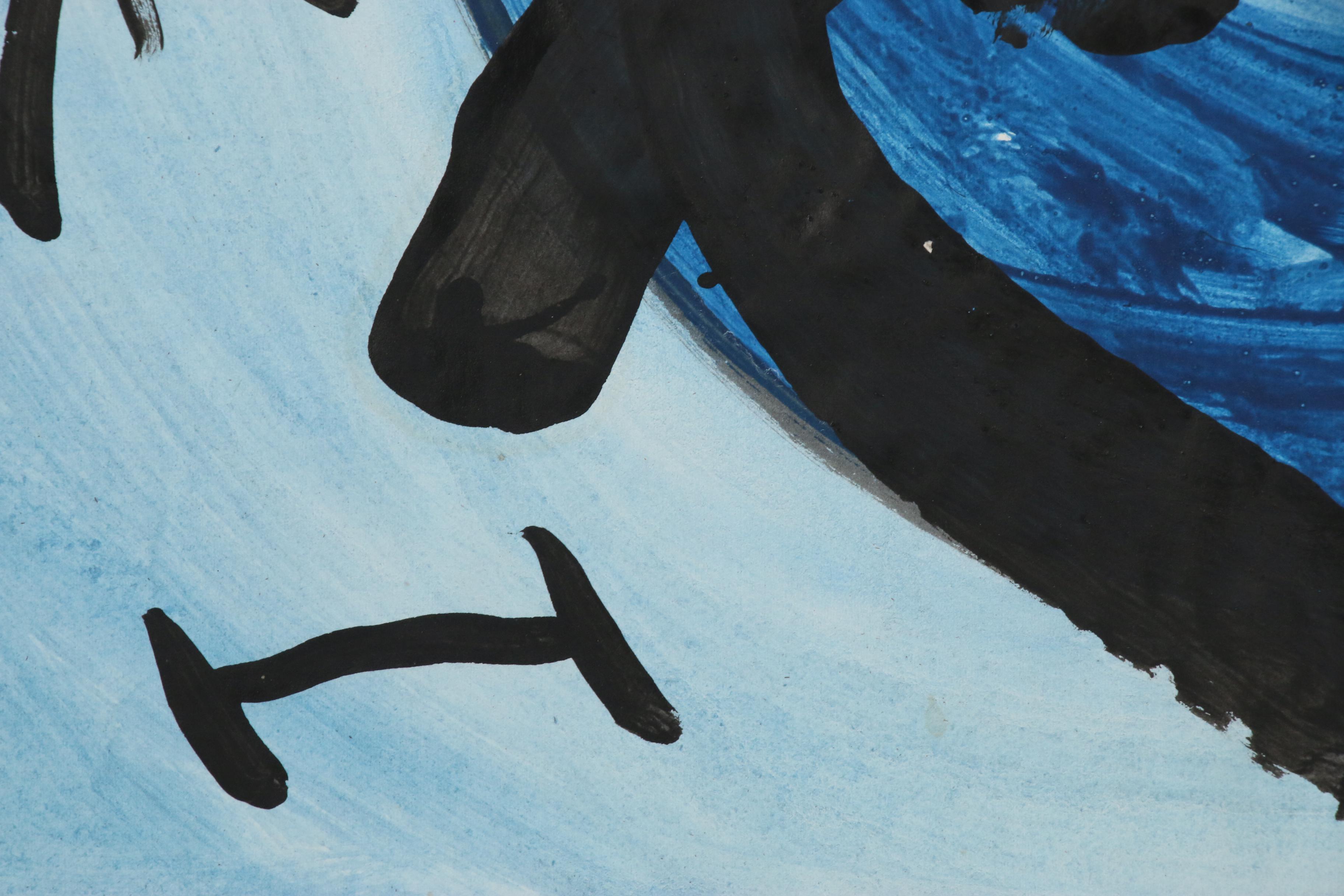 Peter Keil Abstract Oil Painting