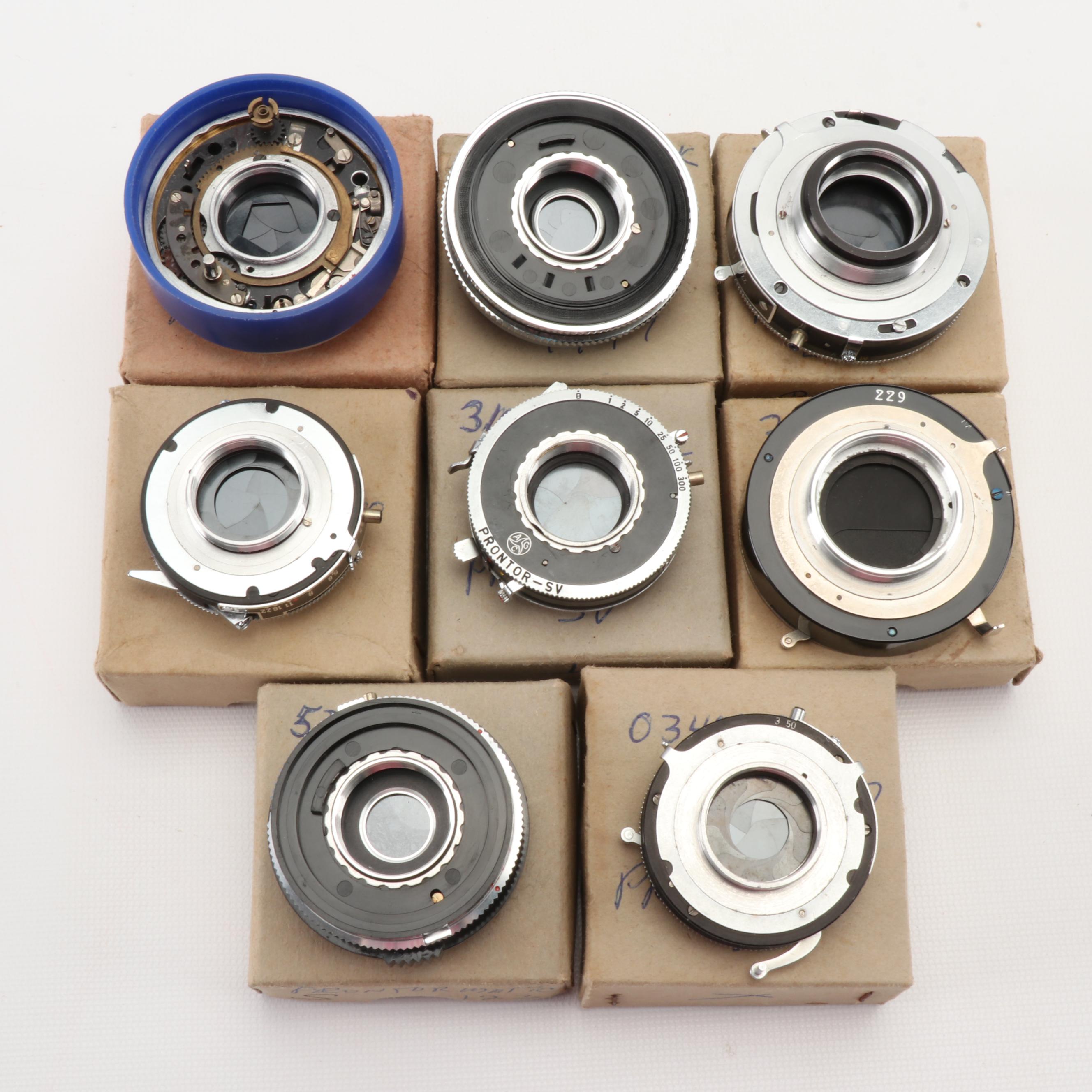 Pronto/Prontor-S Camera Shutters, Mid-20th Century