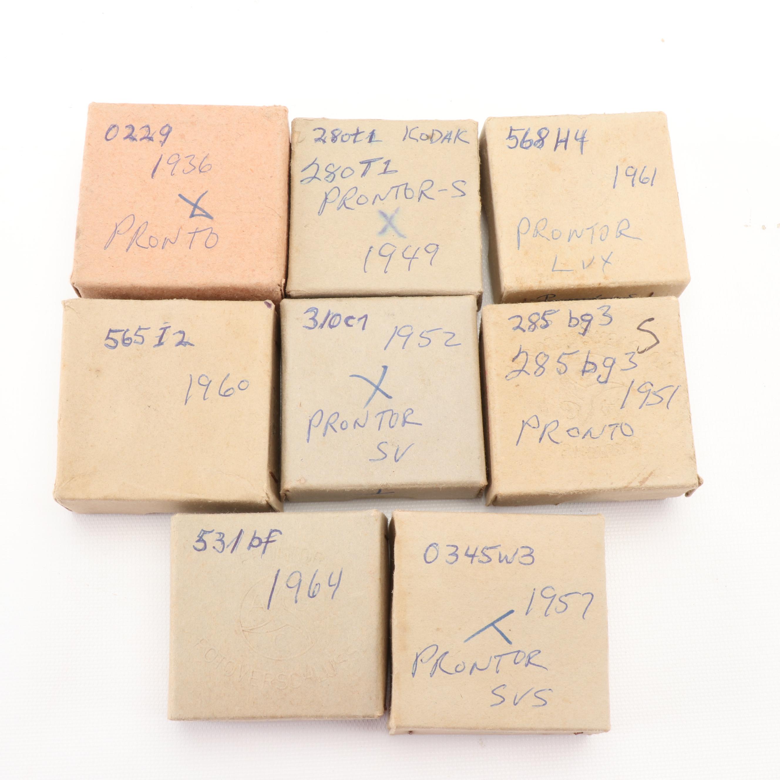 Pronto/Prontor-S Camera Shutters, Mid-20th Century