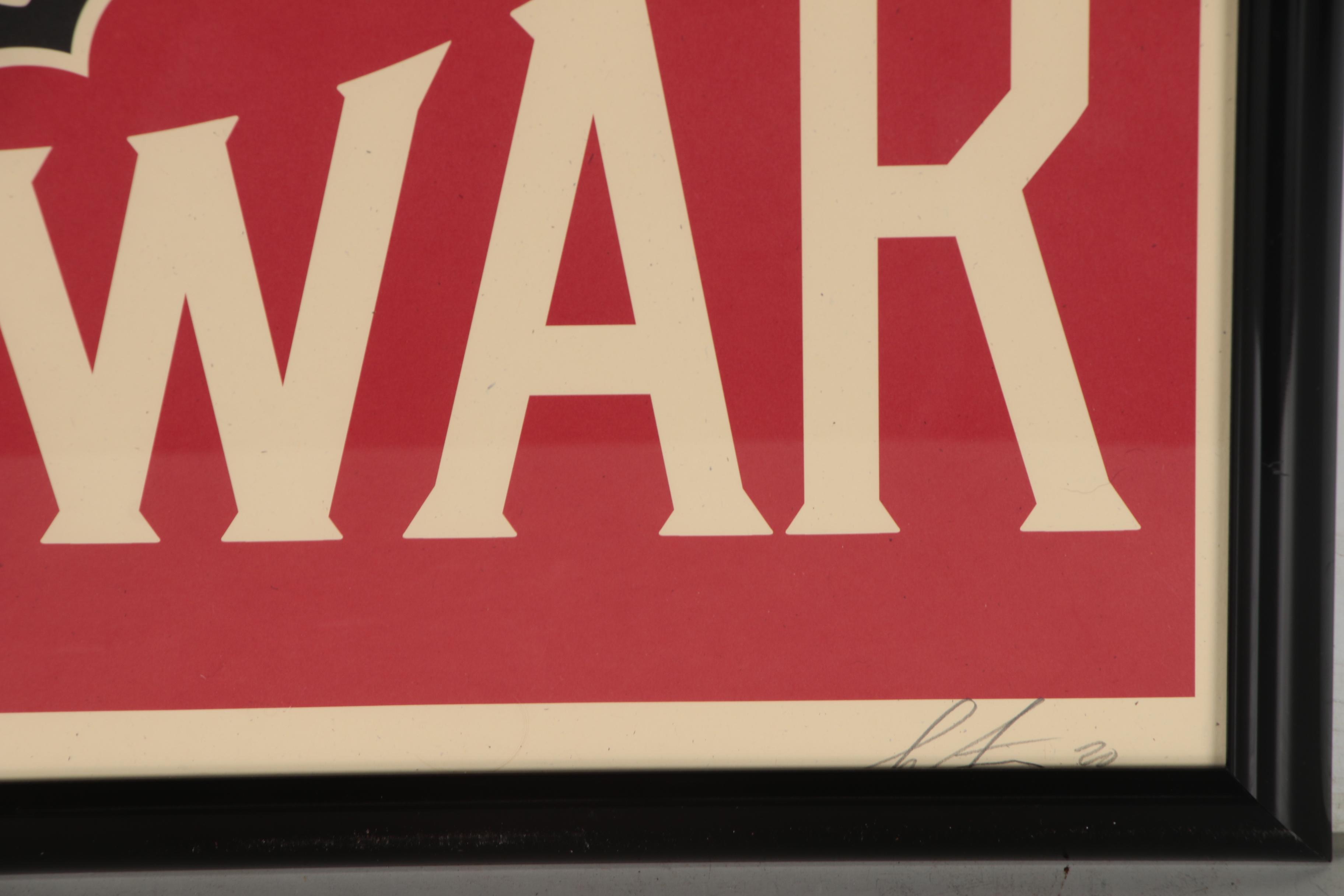 Shepard Fairey Offset Print "Make Art Not War"