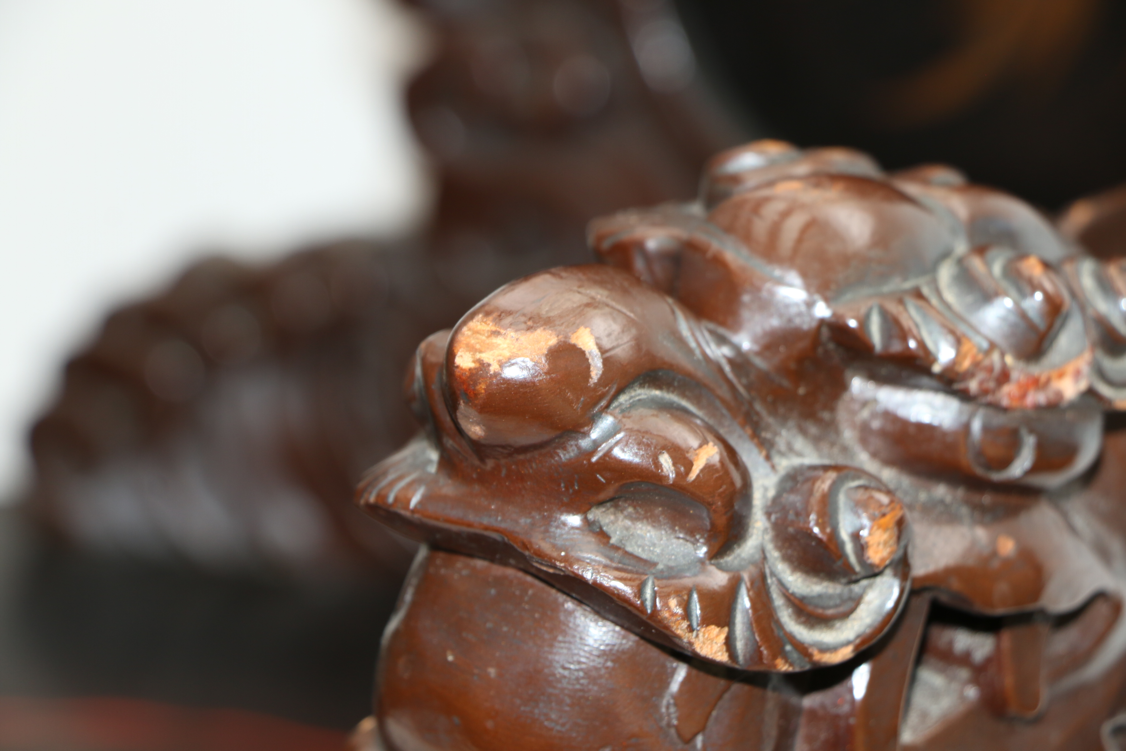 Chinese Throne Chair with Dragon and Phoenix Motifs, 20th Century