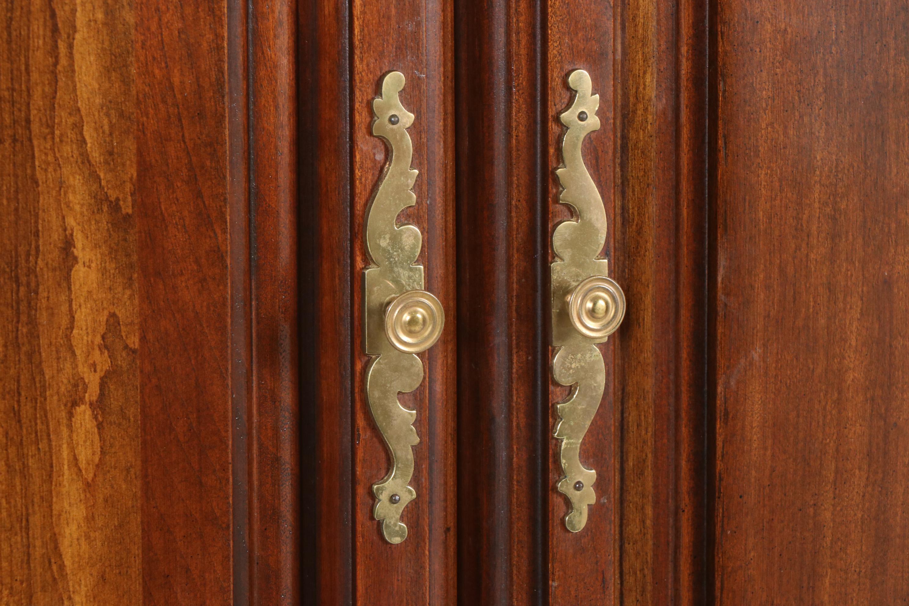 Harden Mahogany Armoire, Late 20th Century