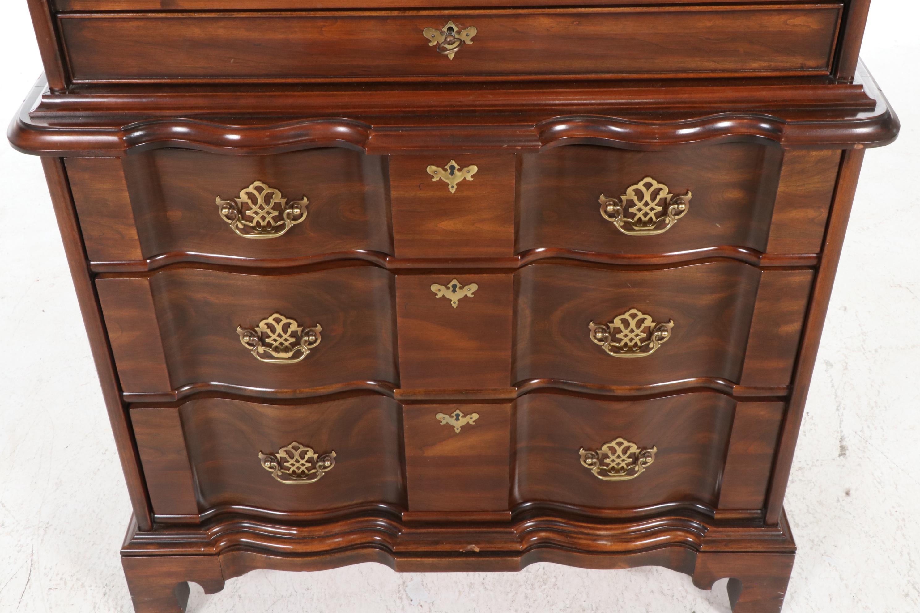 Harden Mahogany Armoire, Late 20th Century