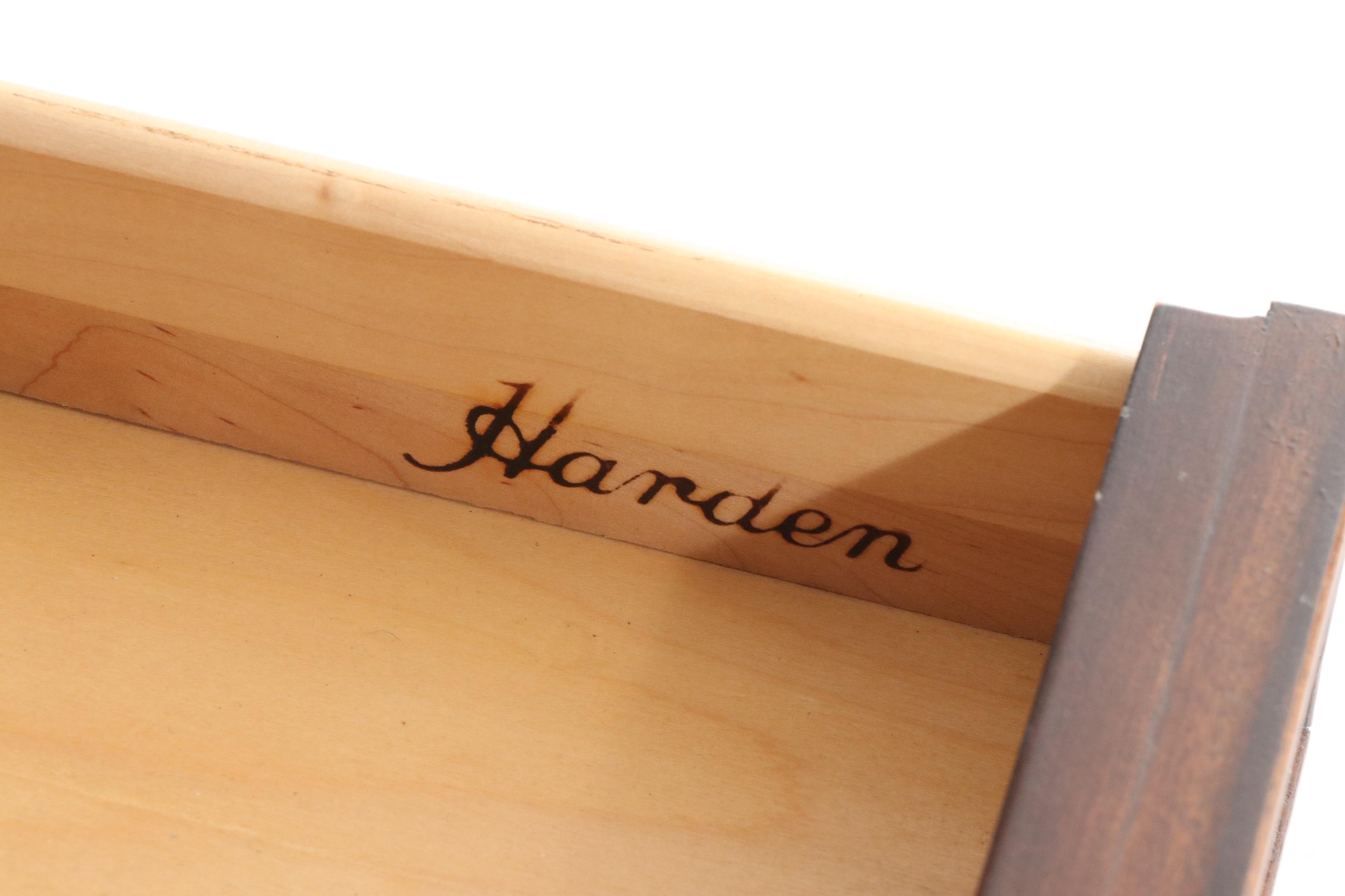 Harden Mahogany Armoire, Late 20th Century