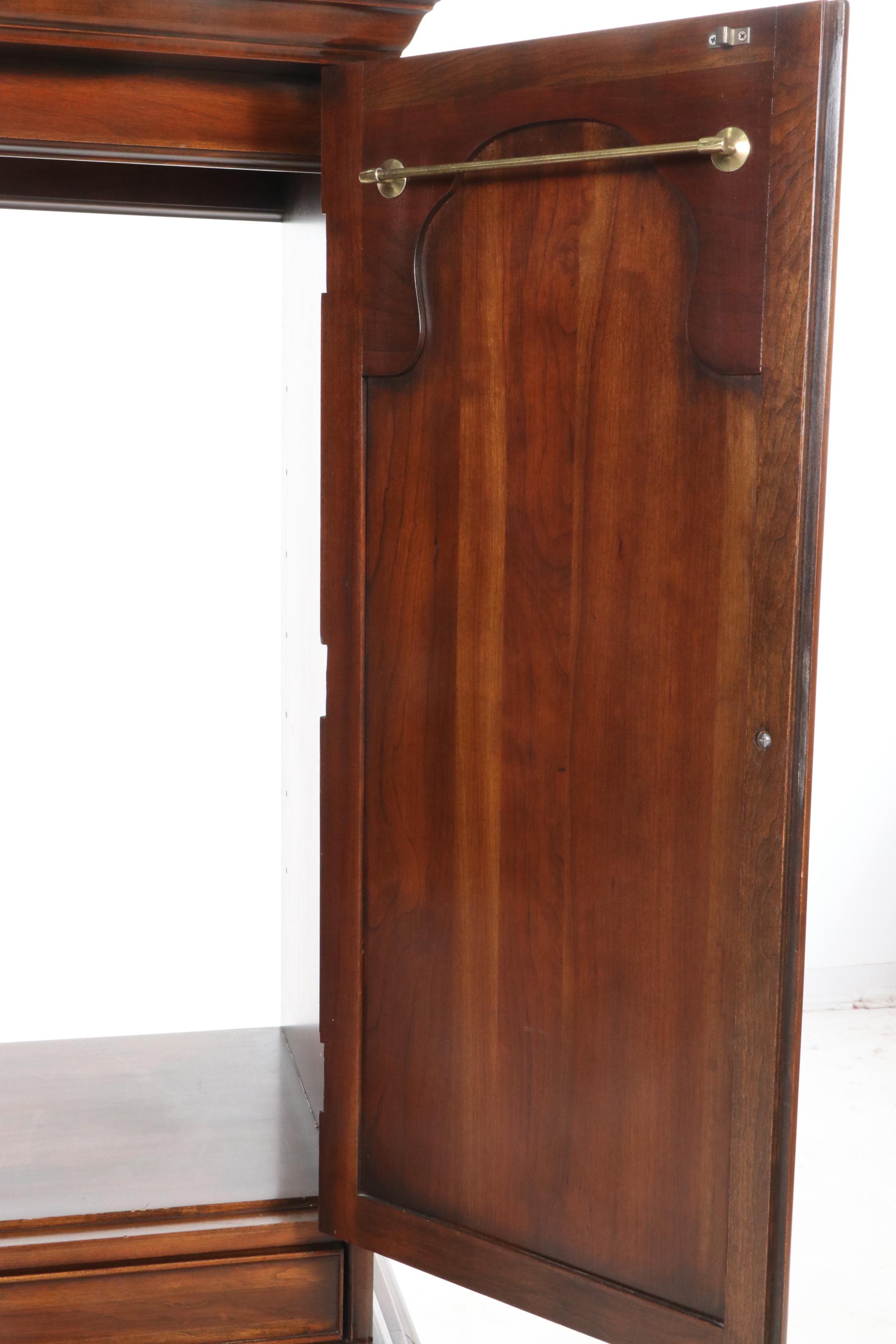 Harden Mahogany Armoire, Late 20th Century