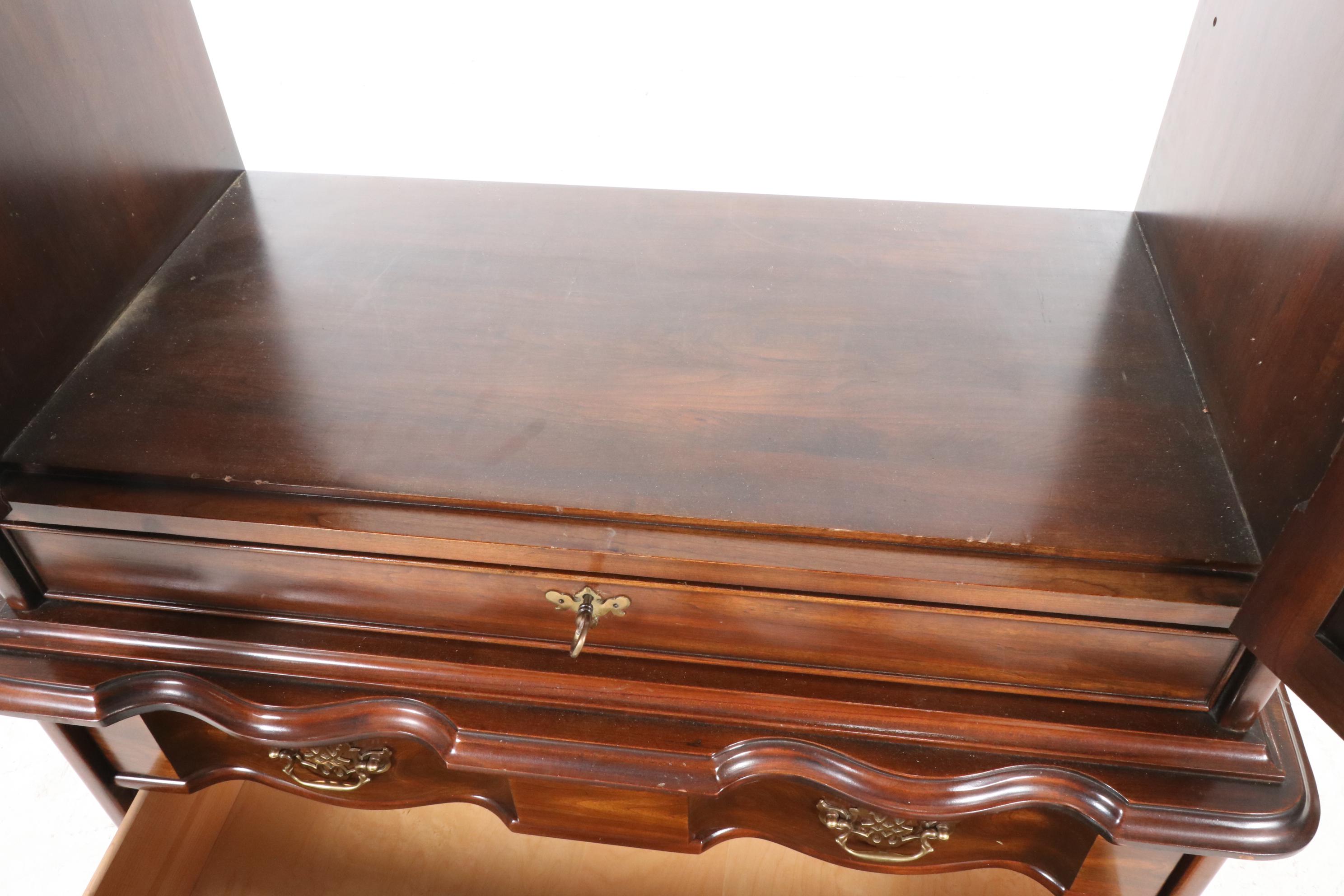 Harden Mahogany Armoire, Late 20th Century