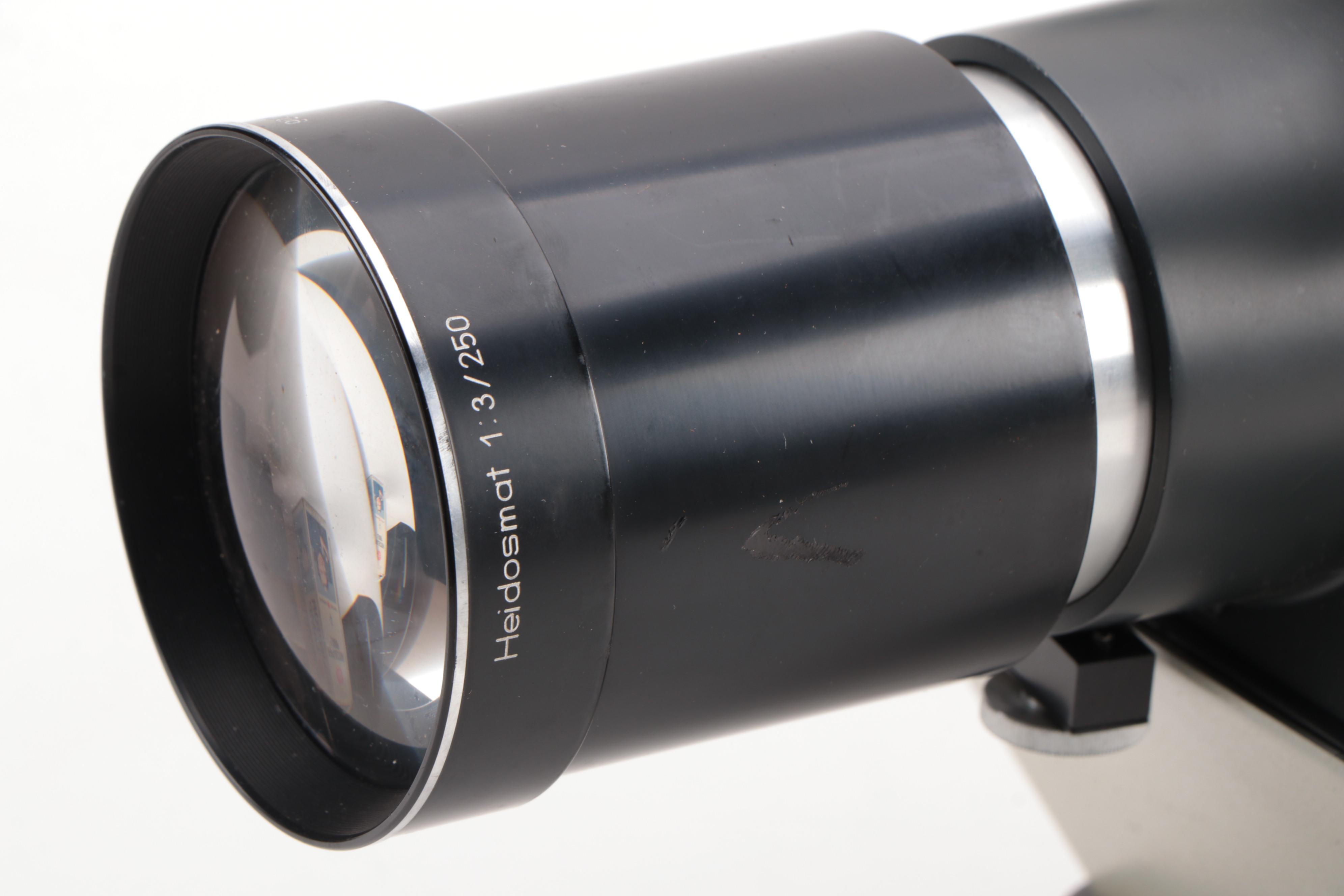 Rollei P11 35mm Slide Projector and Leitz Wetzlar Prado 2.5 20cm Slide Projector