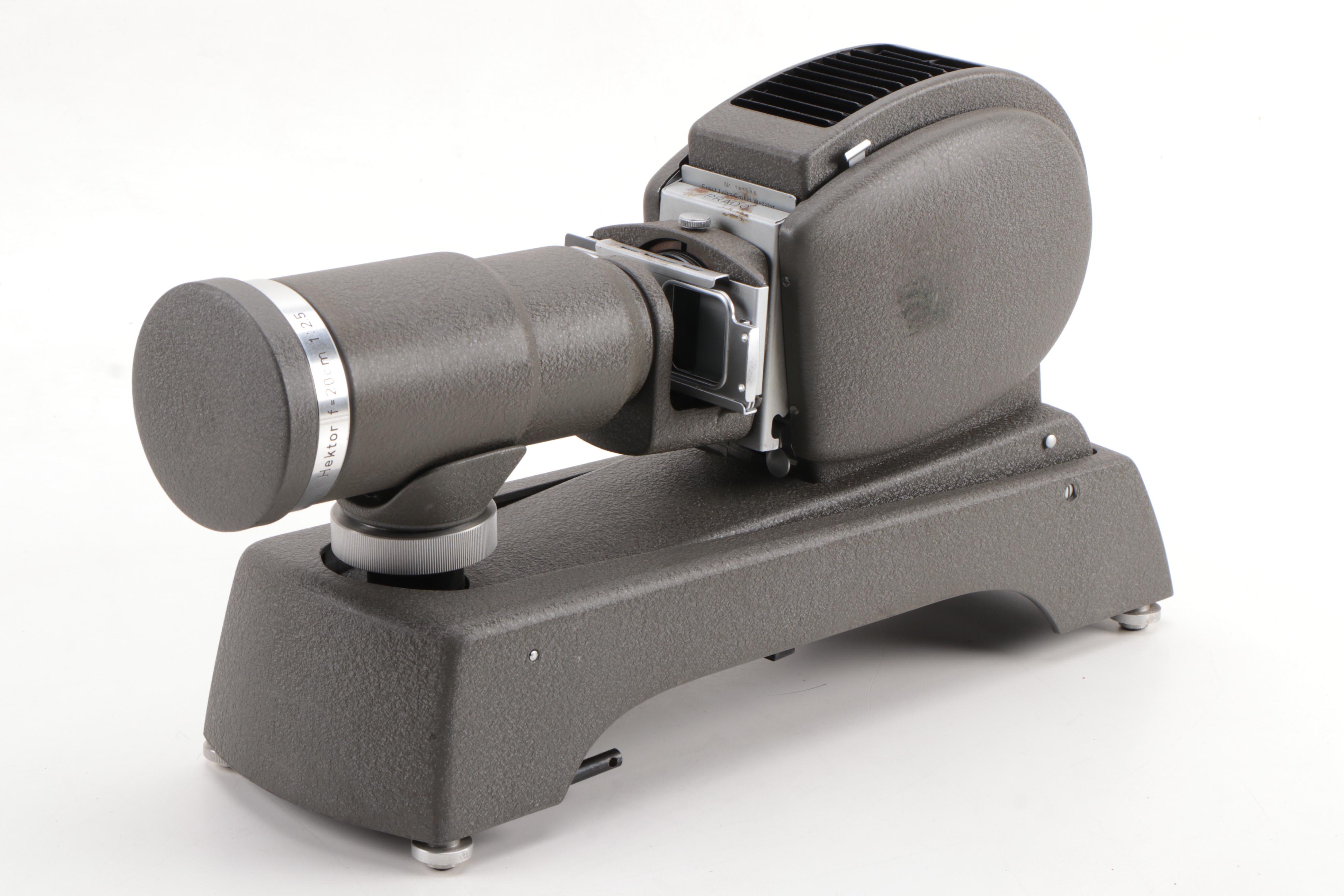 Rollei P11 35mm Slide Projector and Leitz Wetzlar Prado 2.5 20cm Slide Projector