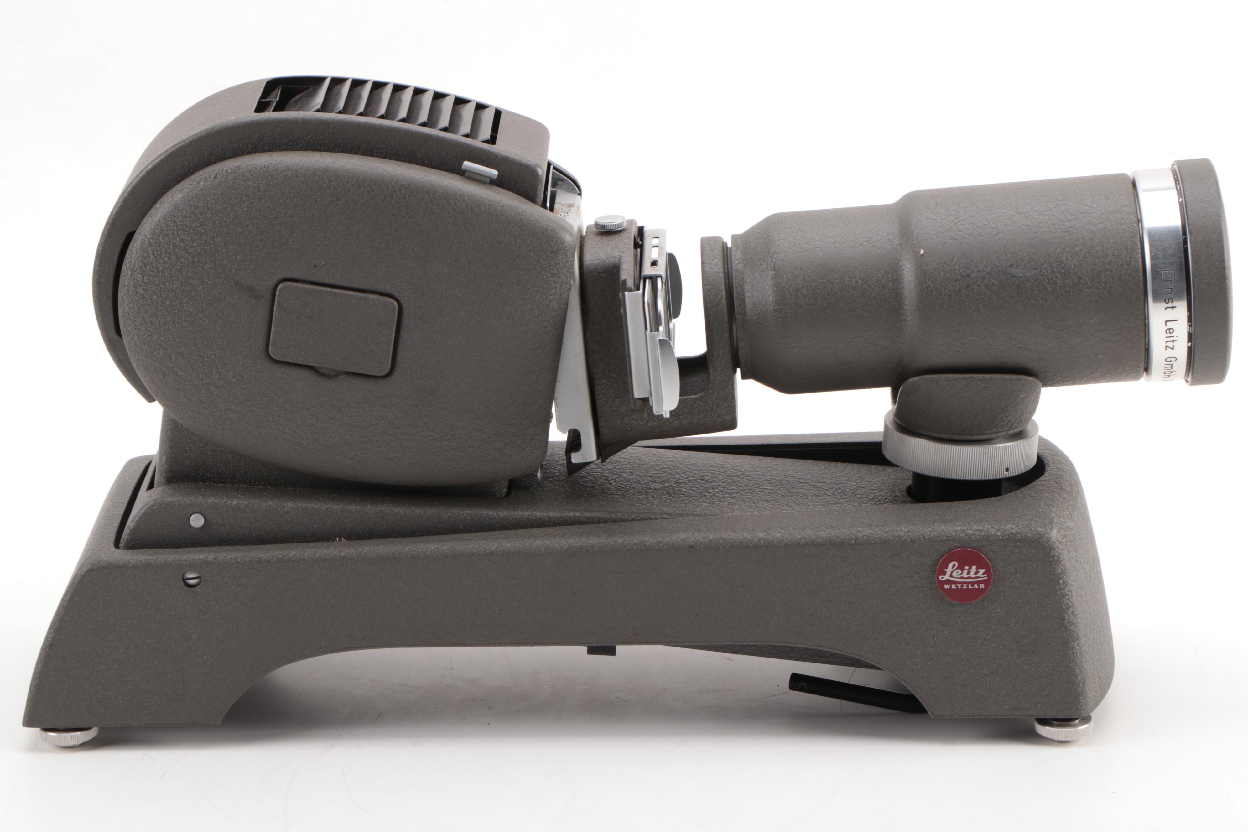 Rollei P11 35mm Slide Projector and Leitz Wetzlar Prado 2.5 20cm Slide Projector