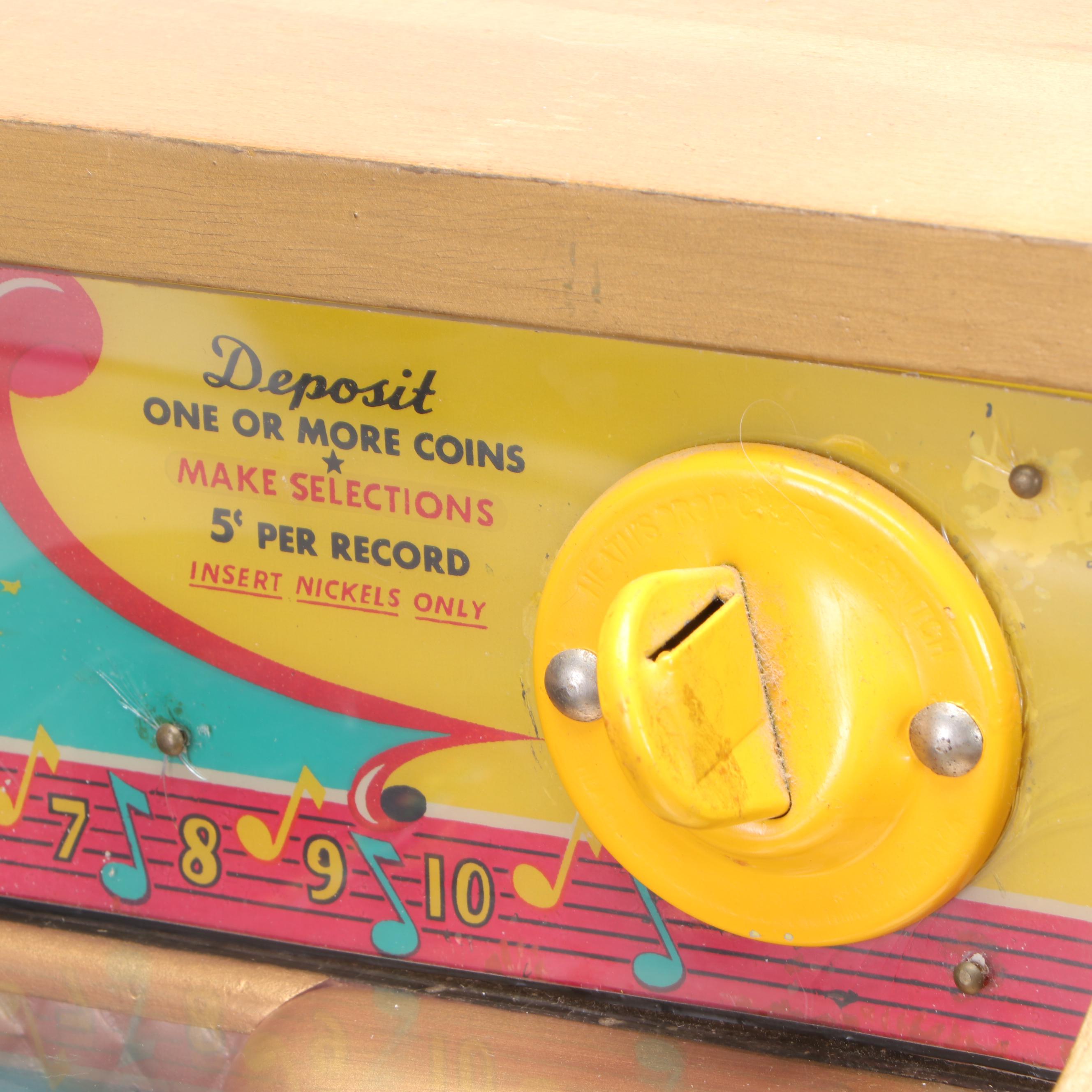 Williams "Music Mite" Table Top Juke Box