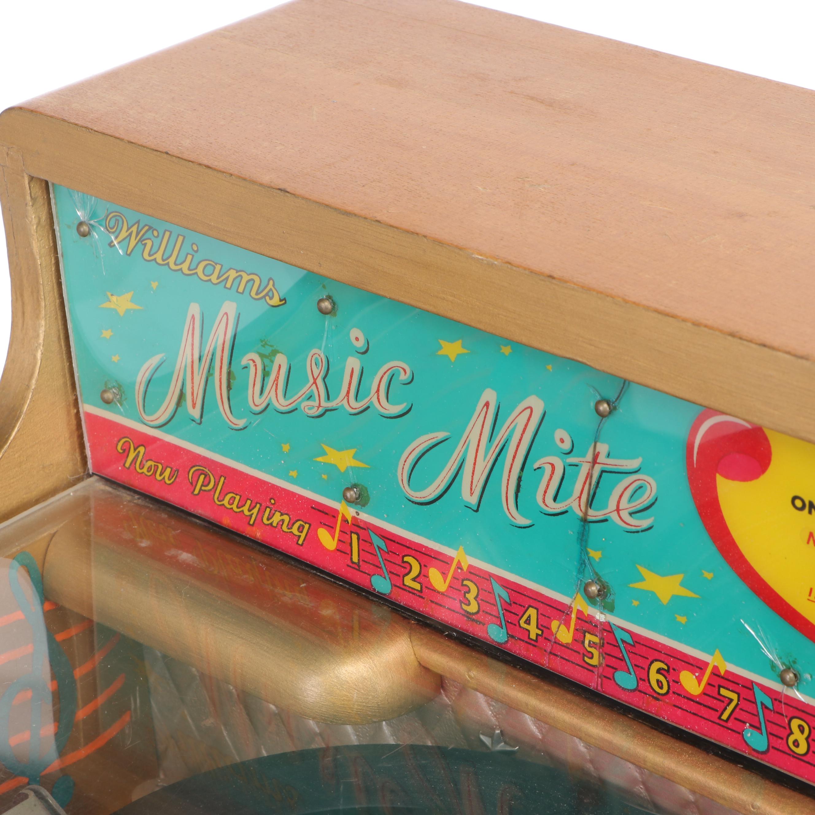 Williams "Music Mite" Table Top Juke Box