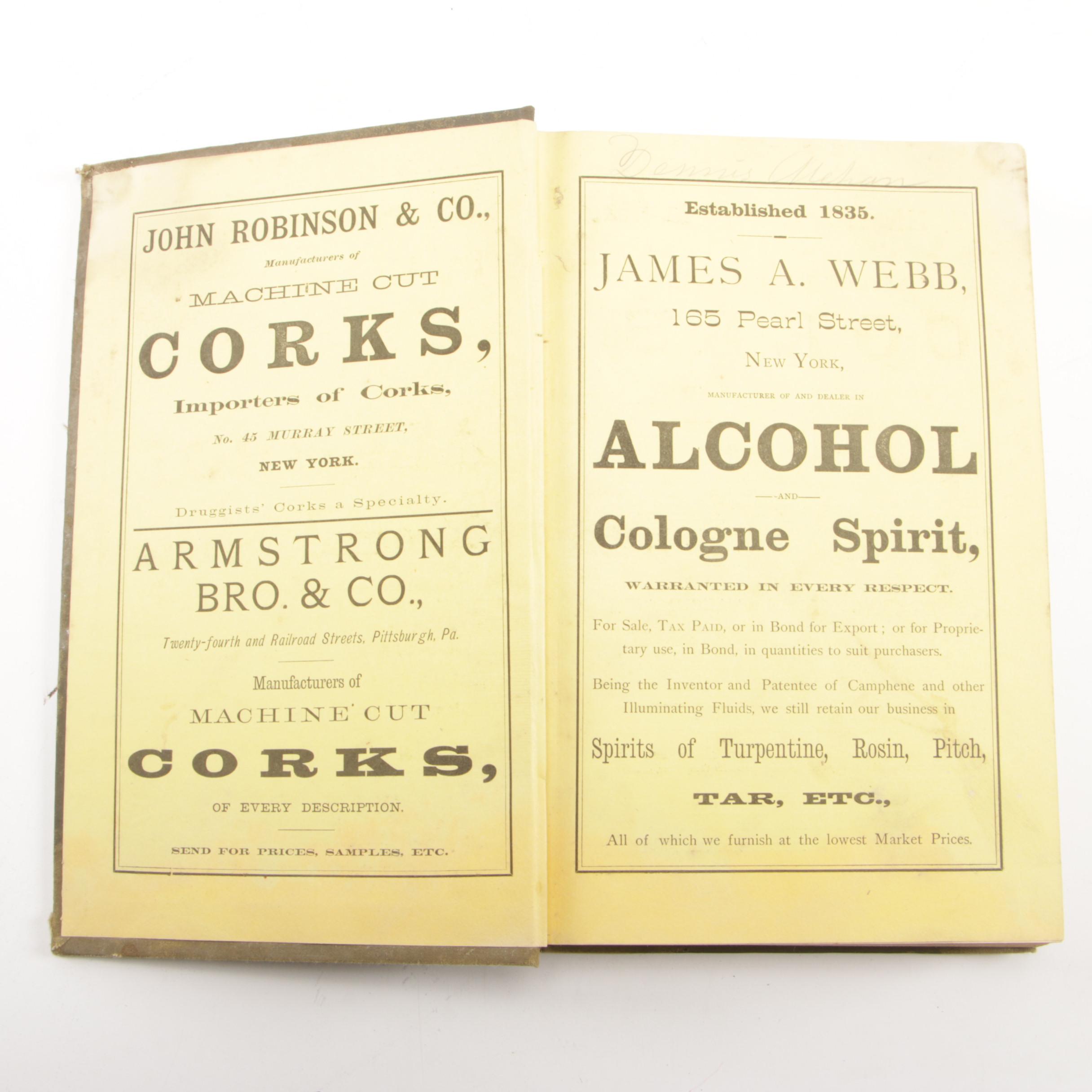 Medical Reference Books and Catalogs Including "Thesaurus of Preparations"