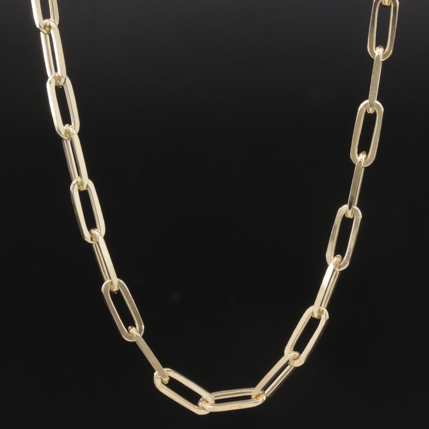 Sterling Silver Cable Link Chain